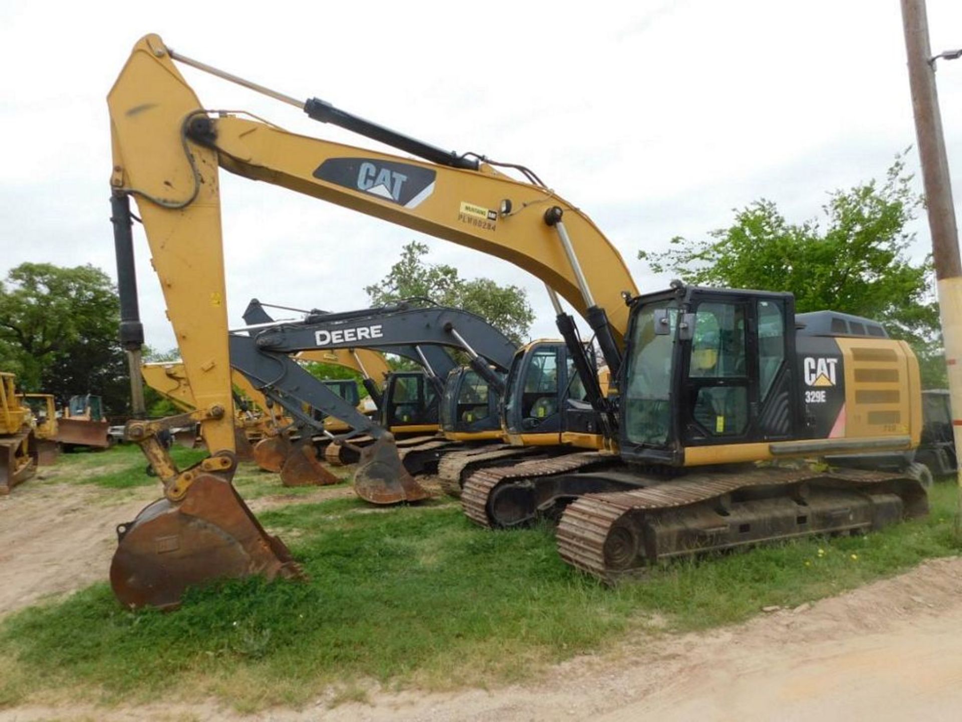 2011 Caterpillar 329E Hydraulic Excavator, VIN CAT0329EKPLW00284, C7.1 Acert 216 HP Engine, 31 ft. M
