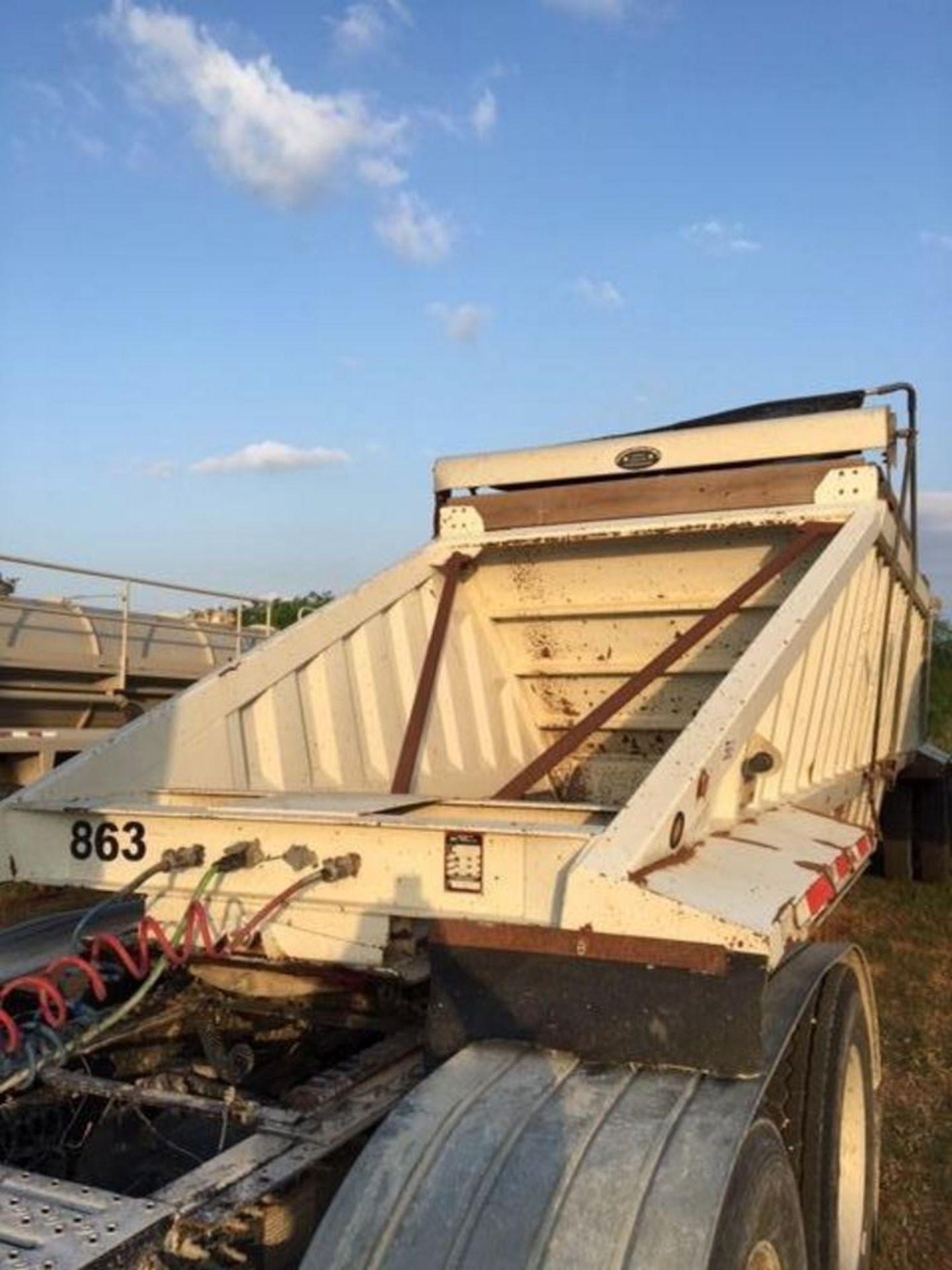 2005 Construction Trailer Secialist BDT-40 Belly Dump Trailer, VIN 1091140256770972, #863 - Image 3 of 5