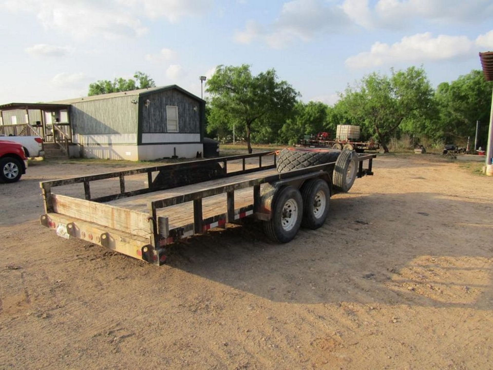 Big Tex Tadem Axle Trailer, 14IP, 20 ft. x 7 ft. Bed, VIN 18VPX2026E2054712, #50965 - Image 2 of 3