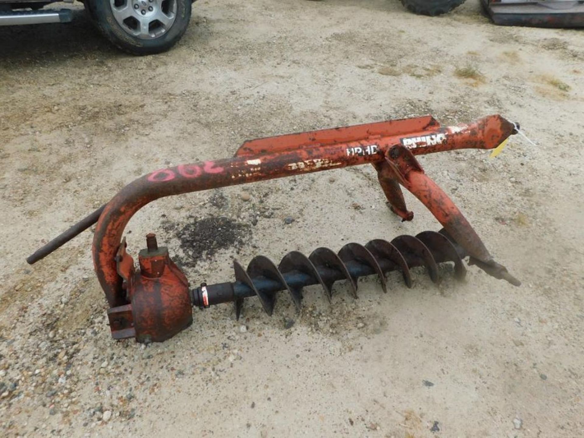 3-Point Hitch Auger Attachment with 10 ft. Bit