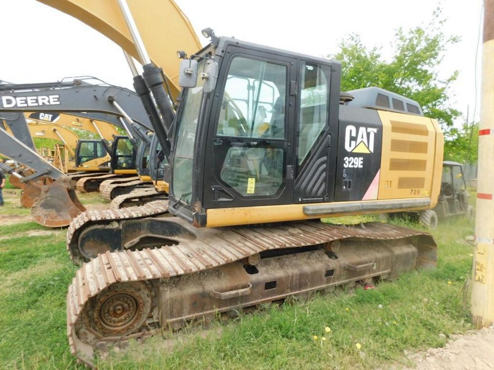 2011 Caterpillar 329E Hydraulic Excavator, VIN CAT0329EKPLW00284, C7.1 Acert 216 HP Engine, 31 ft. M - Image 2 of 5
