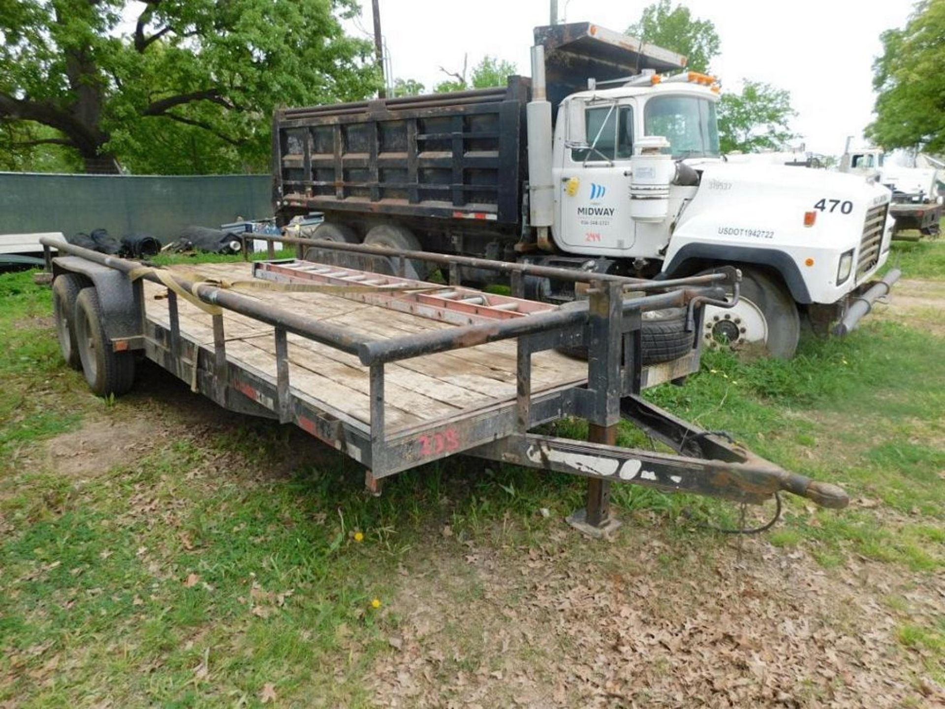 2013 Rocking C 20 ft. Tandem-Axle Trailer, VIN 46UFU2023D1146153