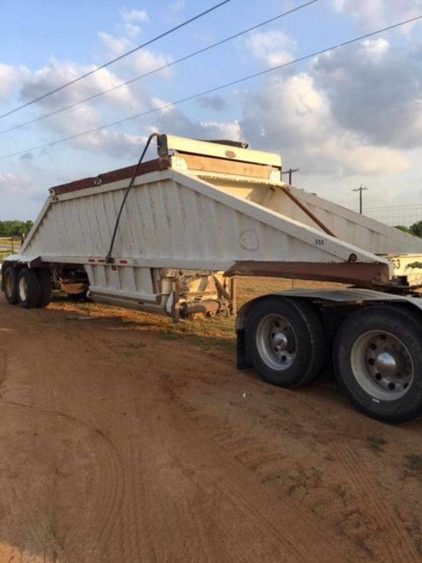 2005 Construction Trailer Secialist BDT-40 Belly Dump Trailer, VIN 1091140256770972, #863