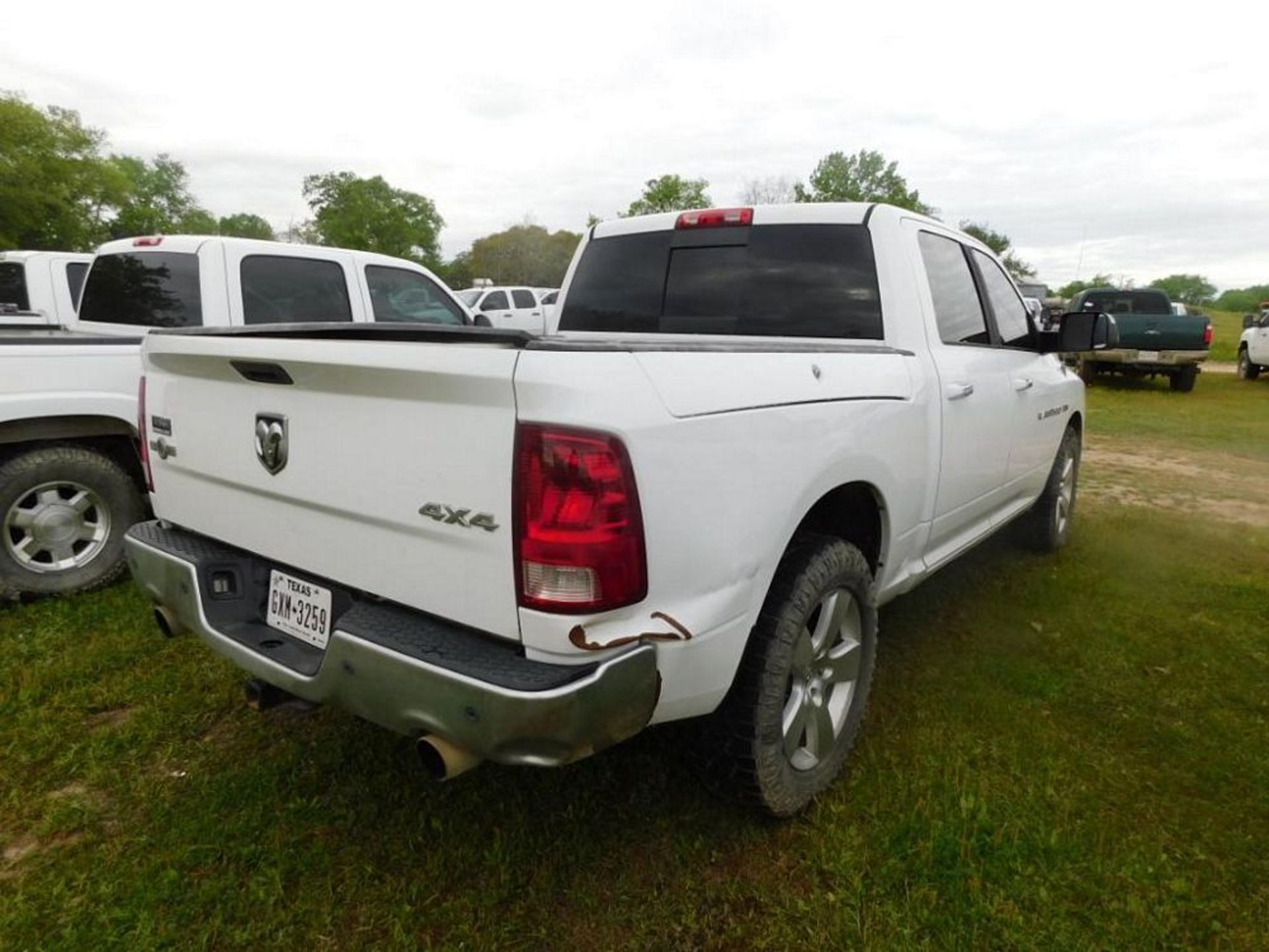 2012 Dodge Ram 1500 4x4 Crew Cab Pick-up Truck, VIN 1C6RD7LT3CS209341, 5-1/2 ft. Bed with Integral T - Image 4 of 5