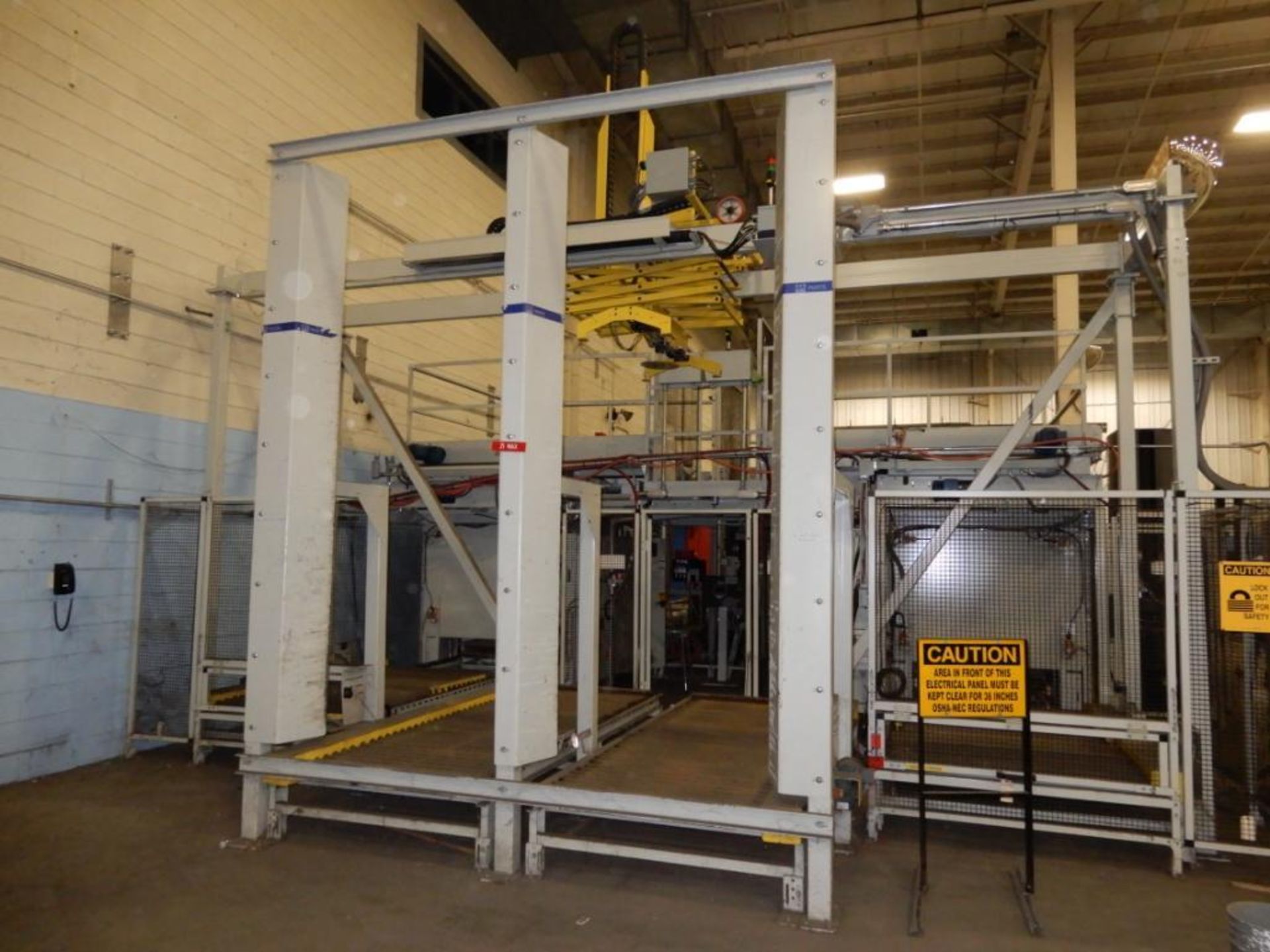 Von Gal Gantry-Style Pallet Dispenser, S/N P1218