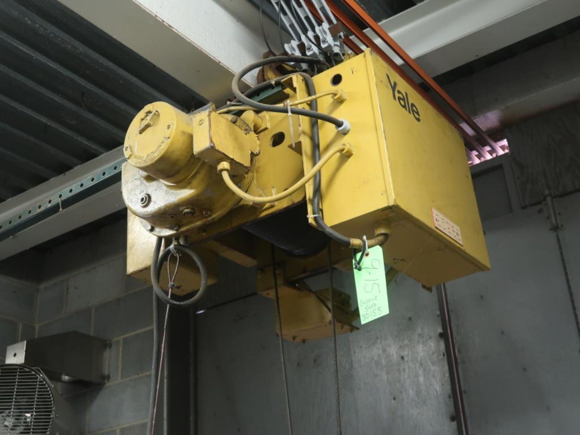 Yale 2 Ton Traveling Cable Hoist, with Pendant