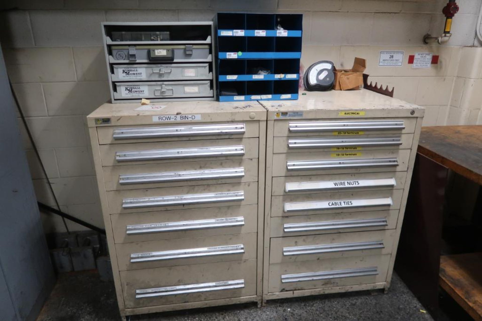 LOT: (4) Vidmar Cabinets, with Contents - Image 2 of 2