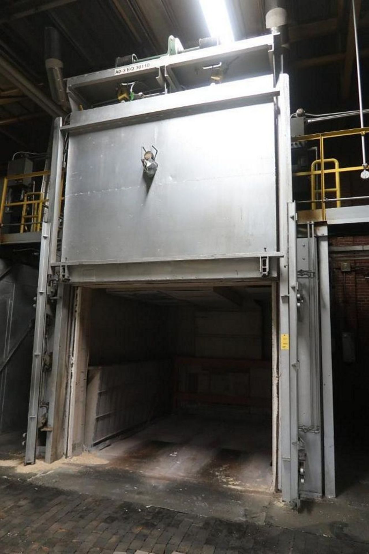 Despatch Furnace, with 8 ft. Wide x 11 ft. Deep x 7 ft. High Internal Chamber, 25,000 lb.