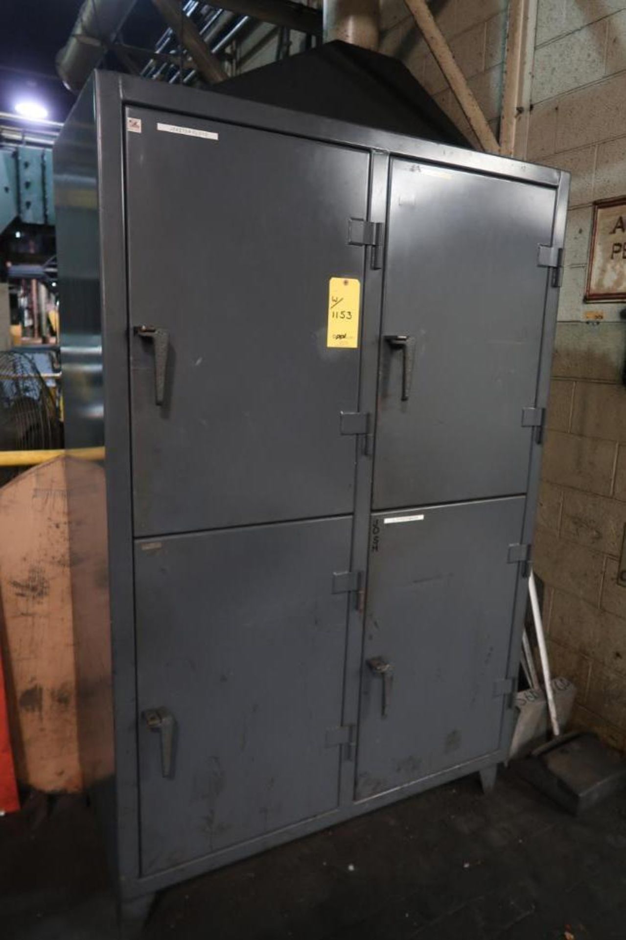 LOT: (1) Stronghold 6-Door Cabinet/Locker, (1) Stronghold 4-Door Cabinet/Locker - Image 2 of 2