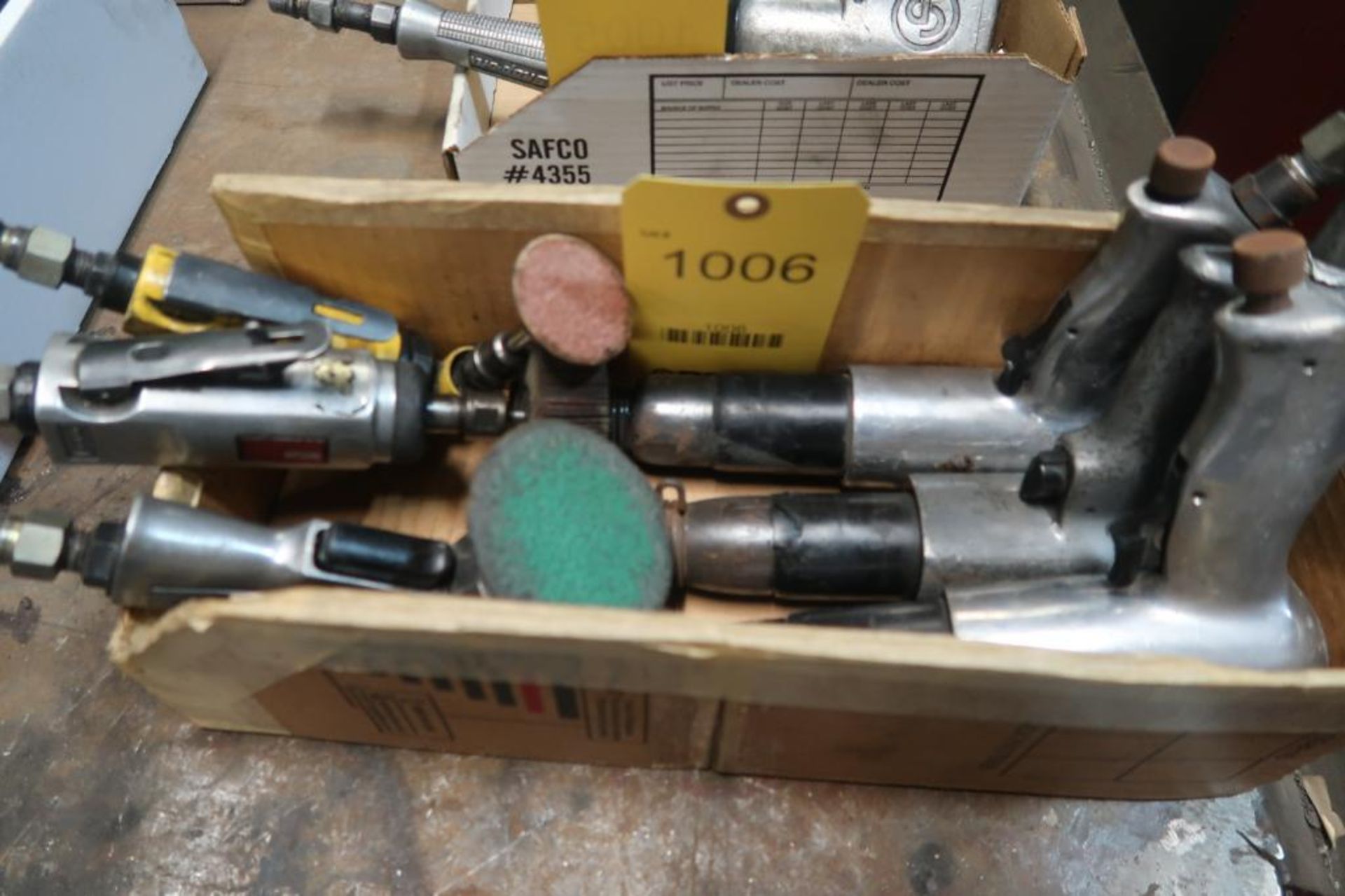 LOT: (6) Assorted Pneumatic Tools in (1) Box