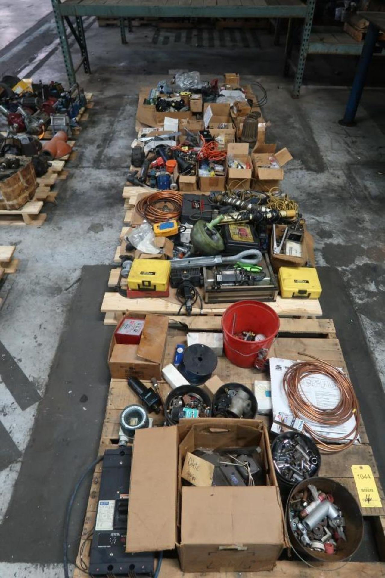 LOT: Assorted Electrical Parts & Supplies on (4) Pallets