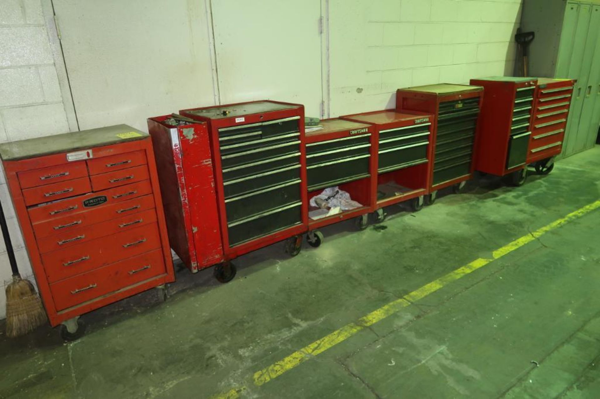 LOT: (10) Assorted Tool Cabinets - Image 2 of 2