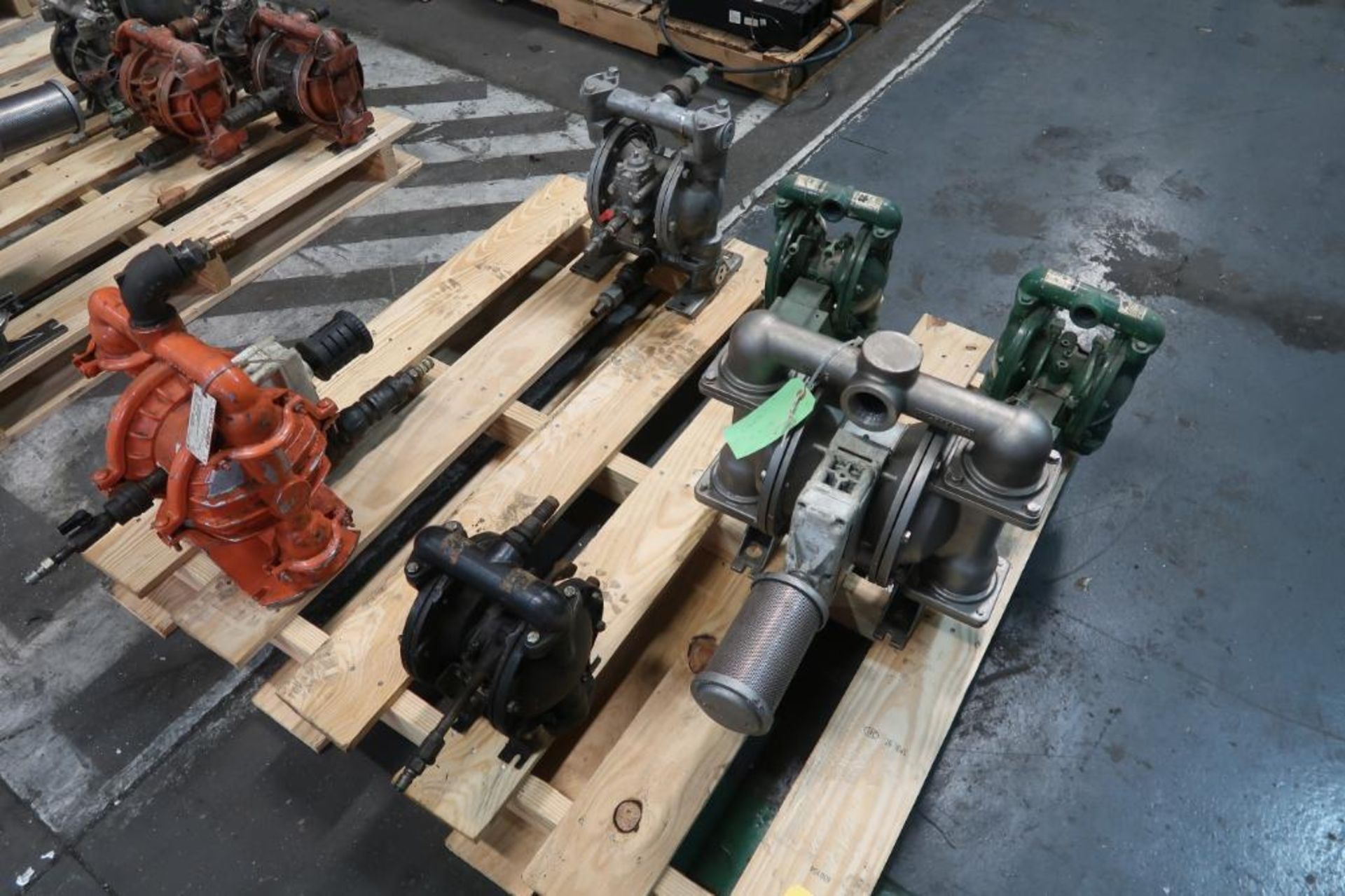 LOT: (6) Pneumatic Diaphragm Pumps on (1) Pallet