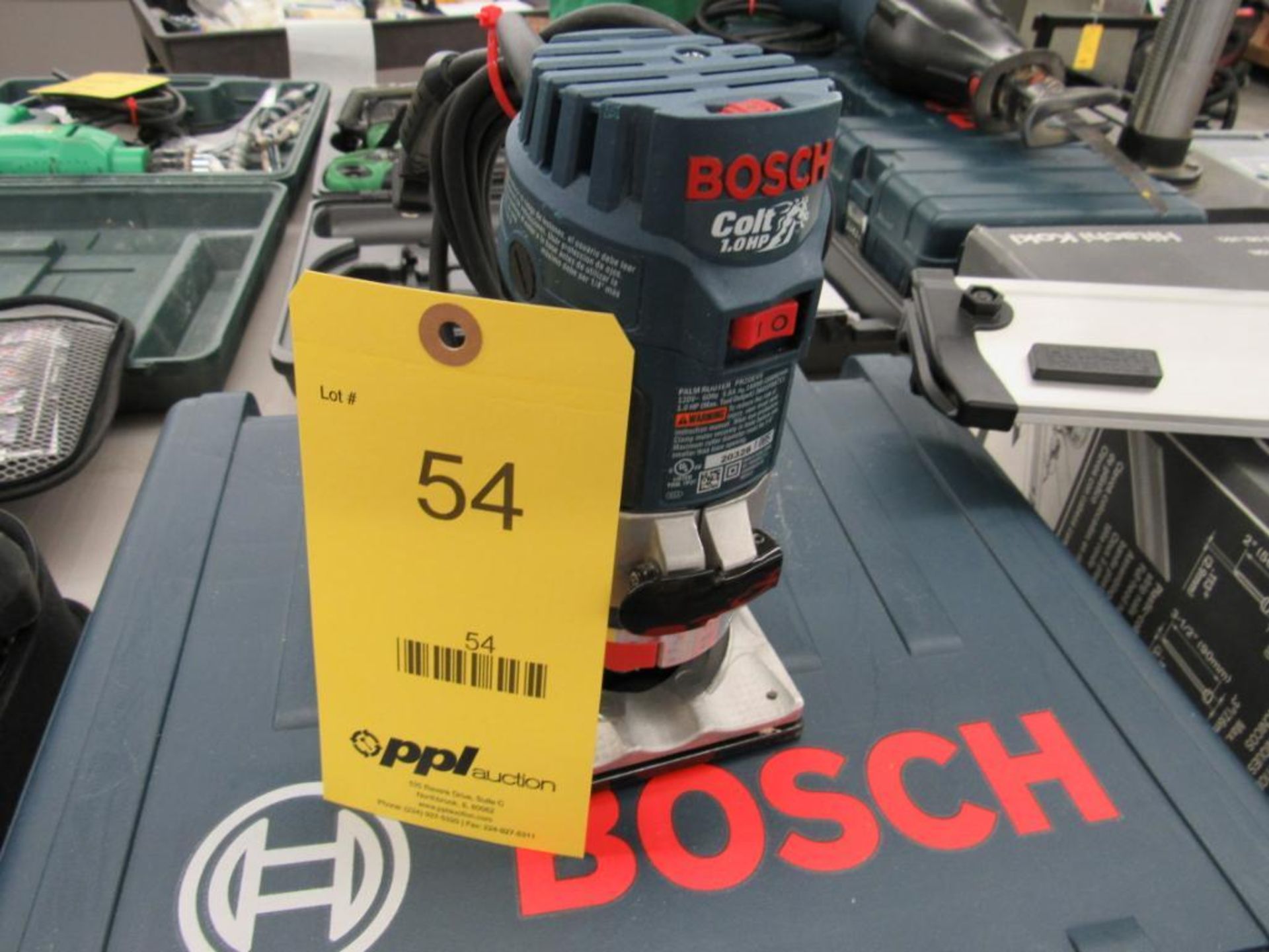 Bosch Colt 1.0 HP Router, with Case