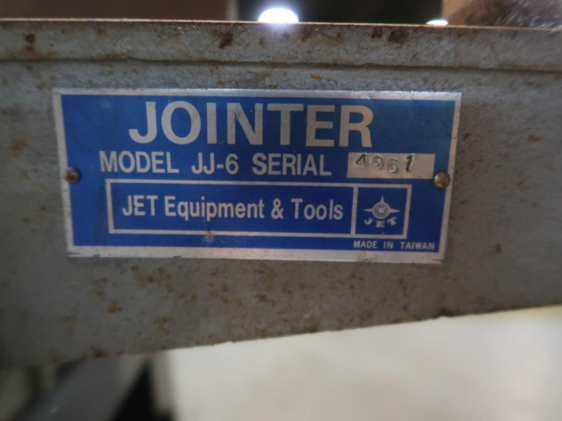 Jet Jointer Model JJ-6 - Image 2 of 2