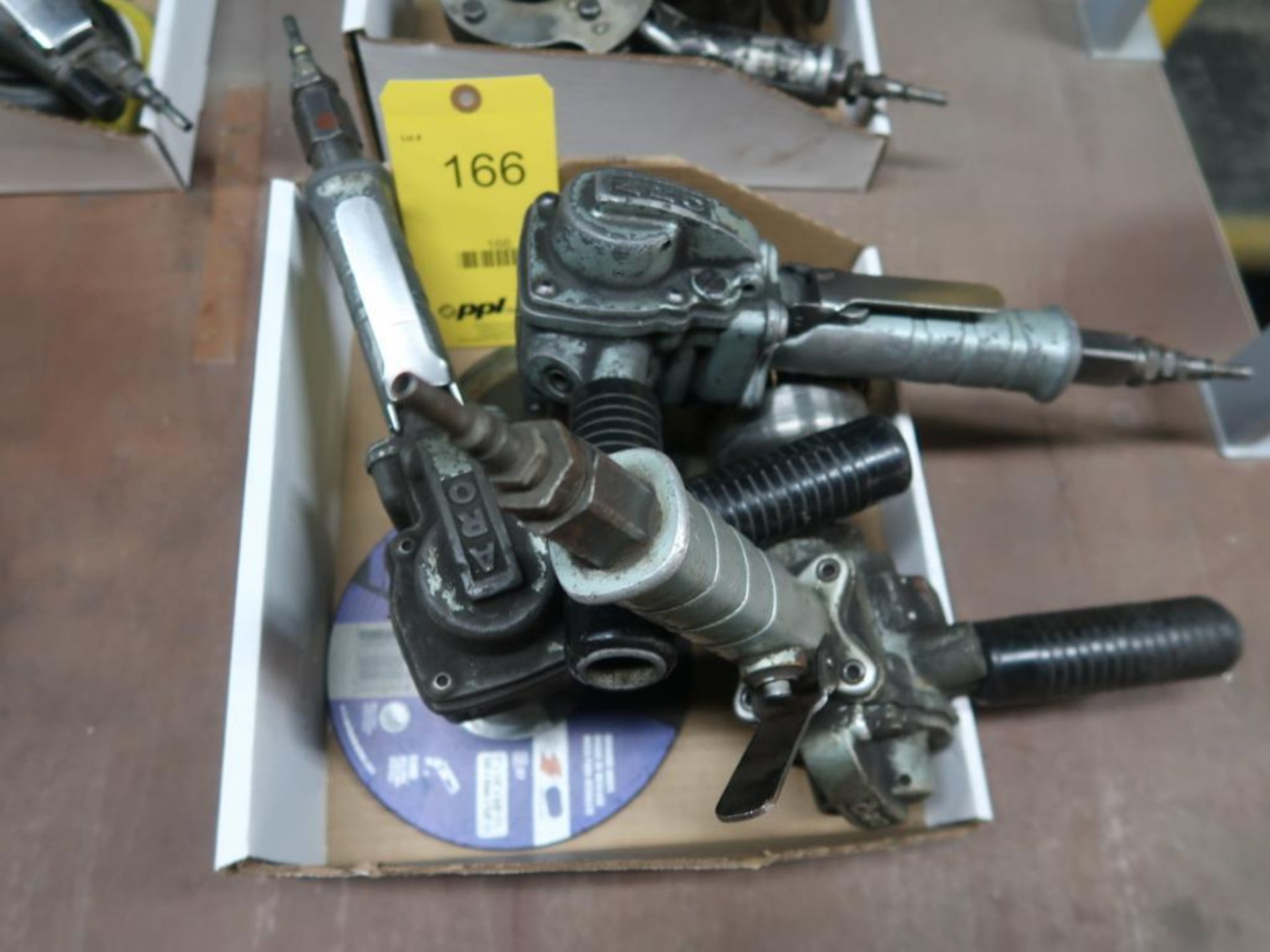 LOT: (4) Pneumatic Grinders