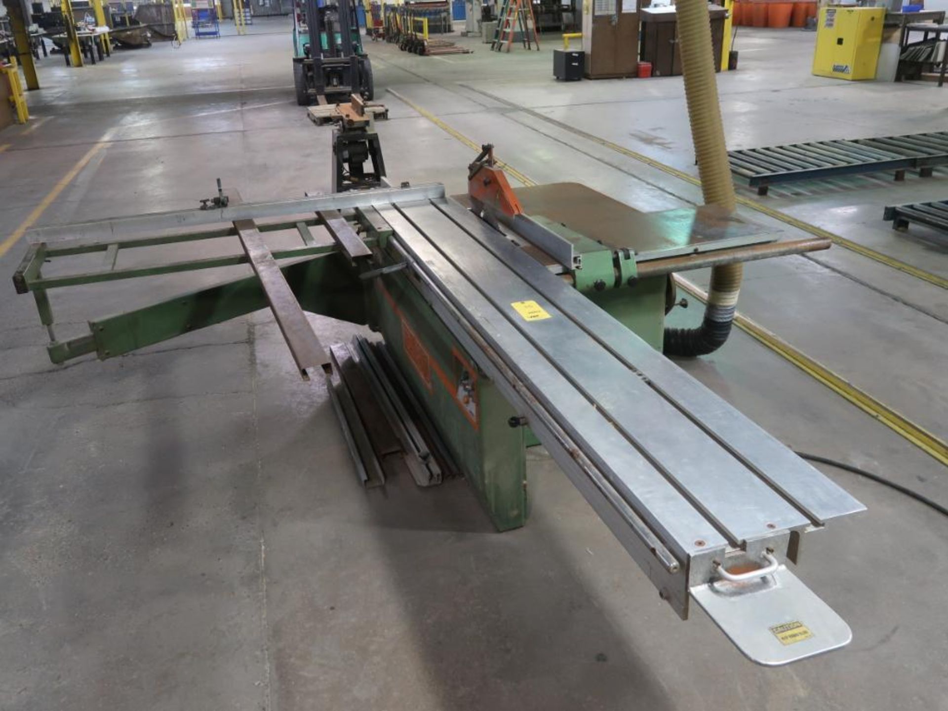 Ortza Panel Saw Model SE-300, S/N 2204058, Sliding Table, with Scoring Blade