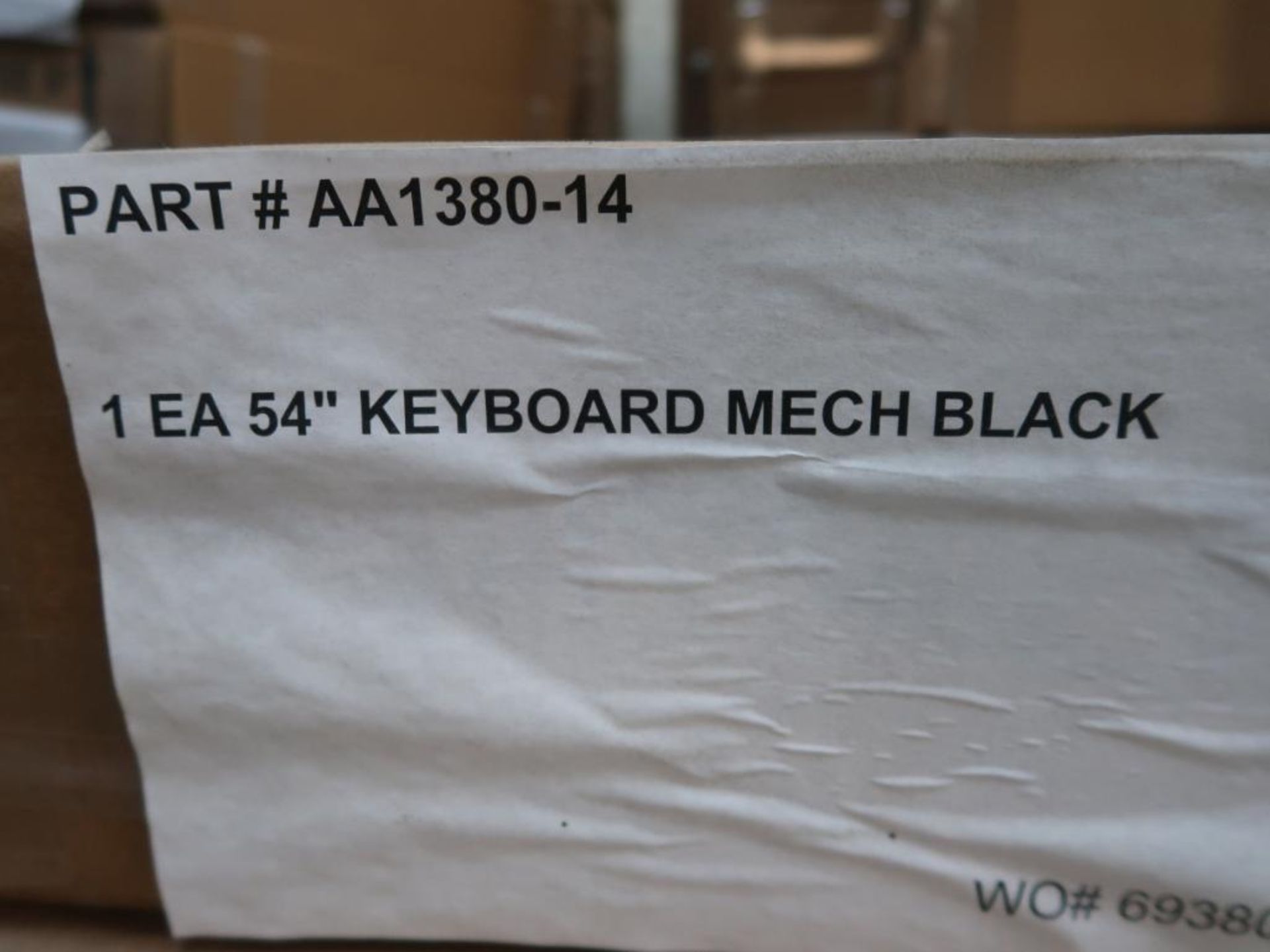 LOT: (63) Assorted Length Keyboard Mechanisms, Part #AA1392-14