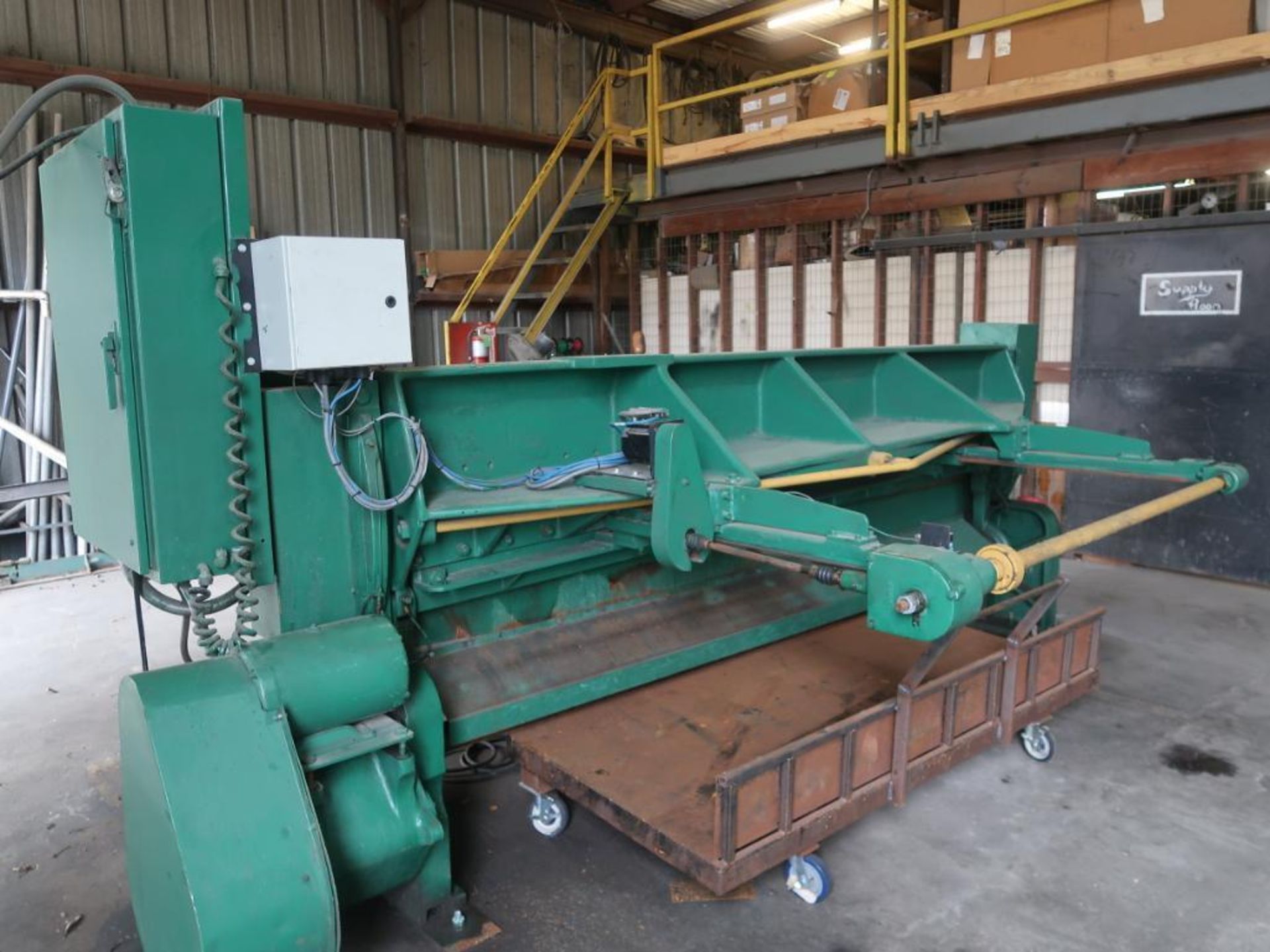 Wysong 10 ft. x 3/16 in. ga. Shear Model 10-10, S/N P32-1662, PC Control, Programmable Back Gauge - Image 3 of 4