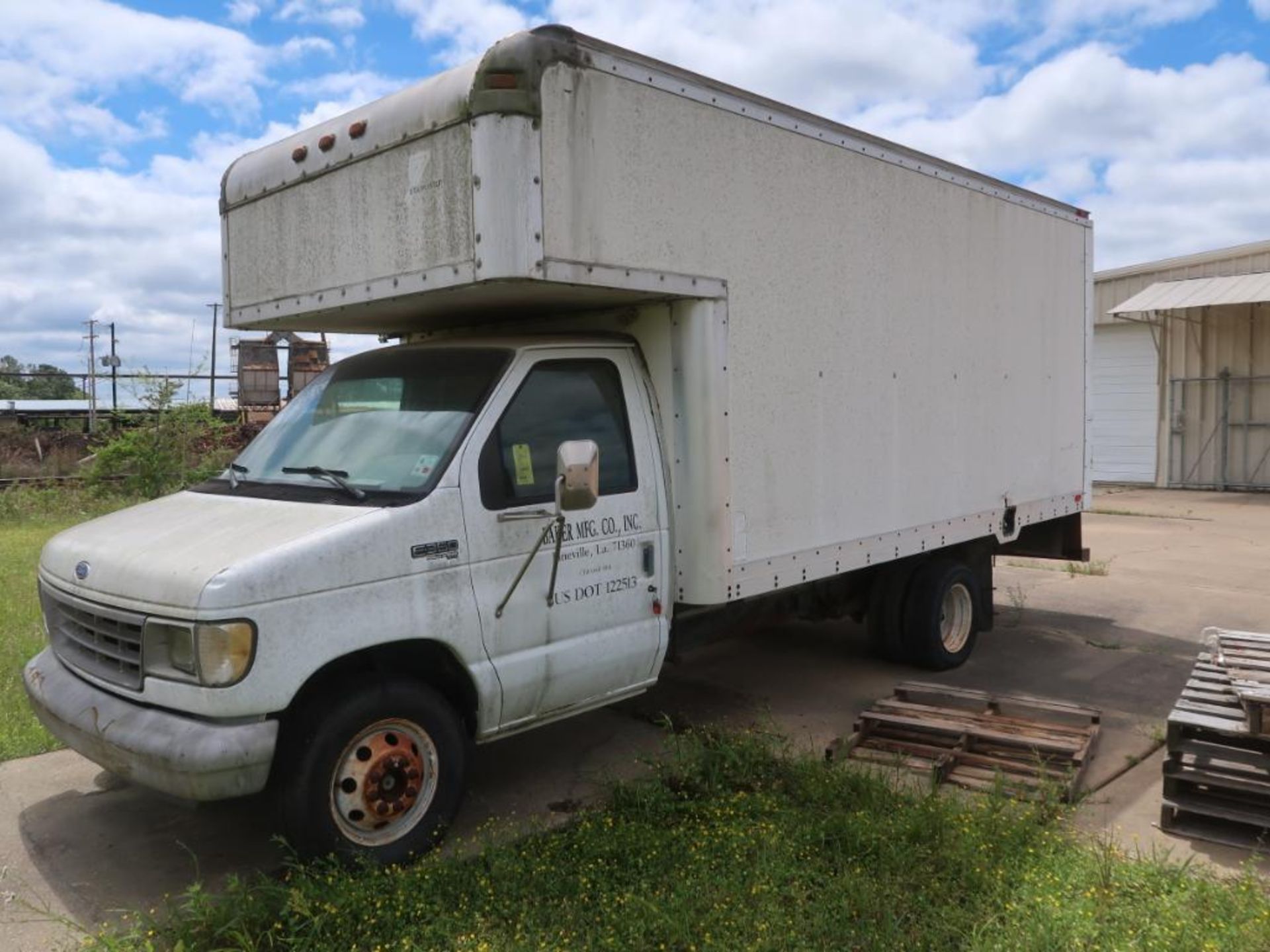 1995 Ford E-350 Power Stroke Diesel 15 ft. Box Truck, VIN 1FDKE37F2SHB99929, Dual Rear Axle (no titl