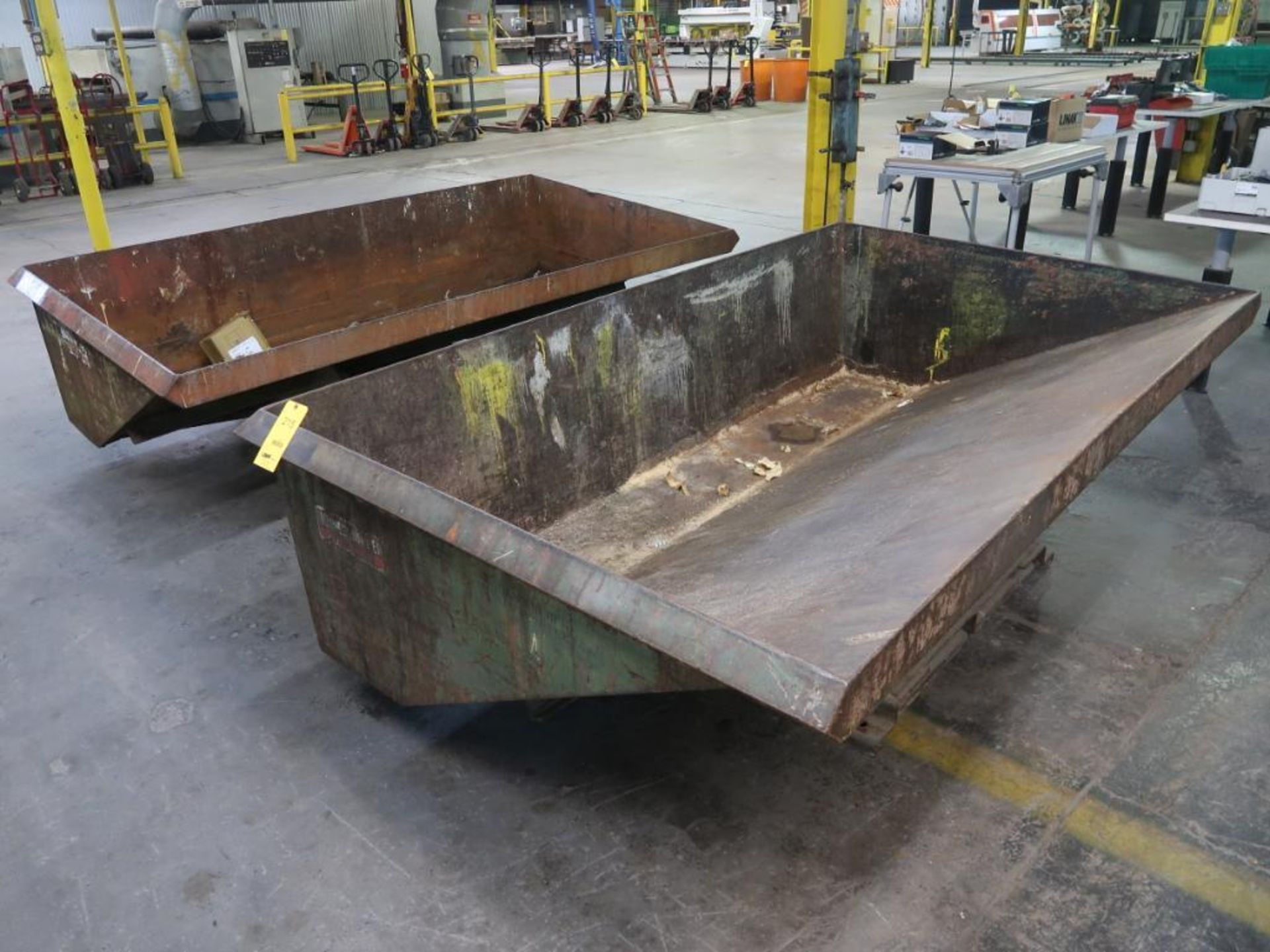 LOT: (2) 8-1/2 ft. Wide Dump Hoppers