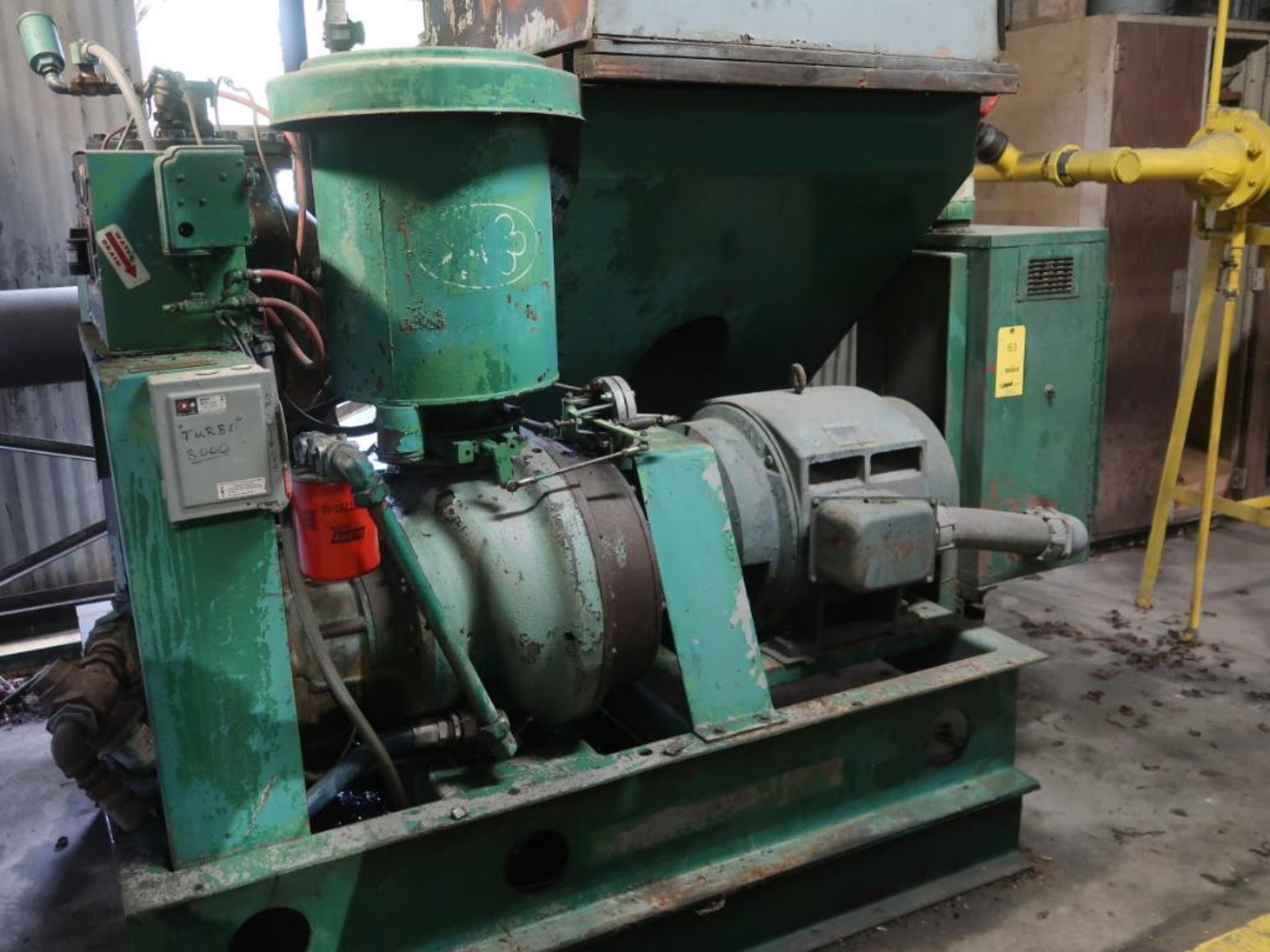 Sullair 100 HP Air Compressor Model 25-100H, S/N 6492 GLD