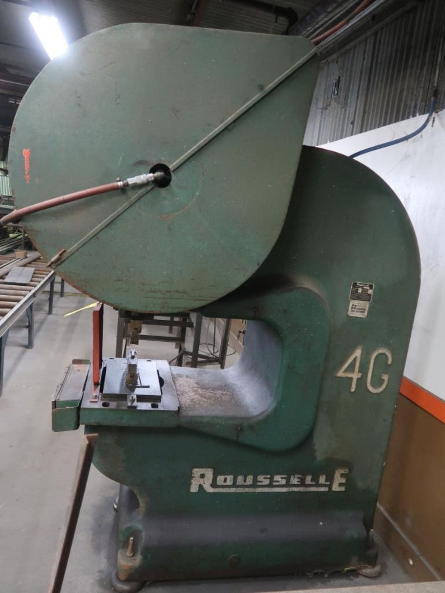 Rousselle 40 Ton Gap Press Model 4G, S/N 20514 (1982), 16 in. x 26 in. Bed, 24 in. Gap, 4 in. - Image 3 of 4