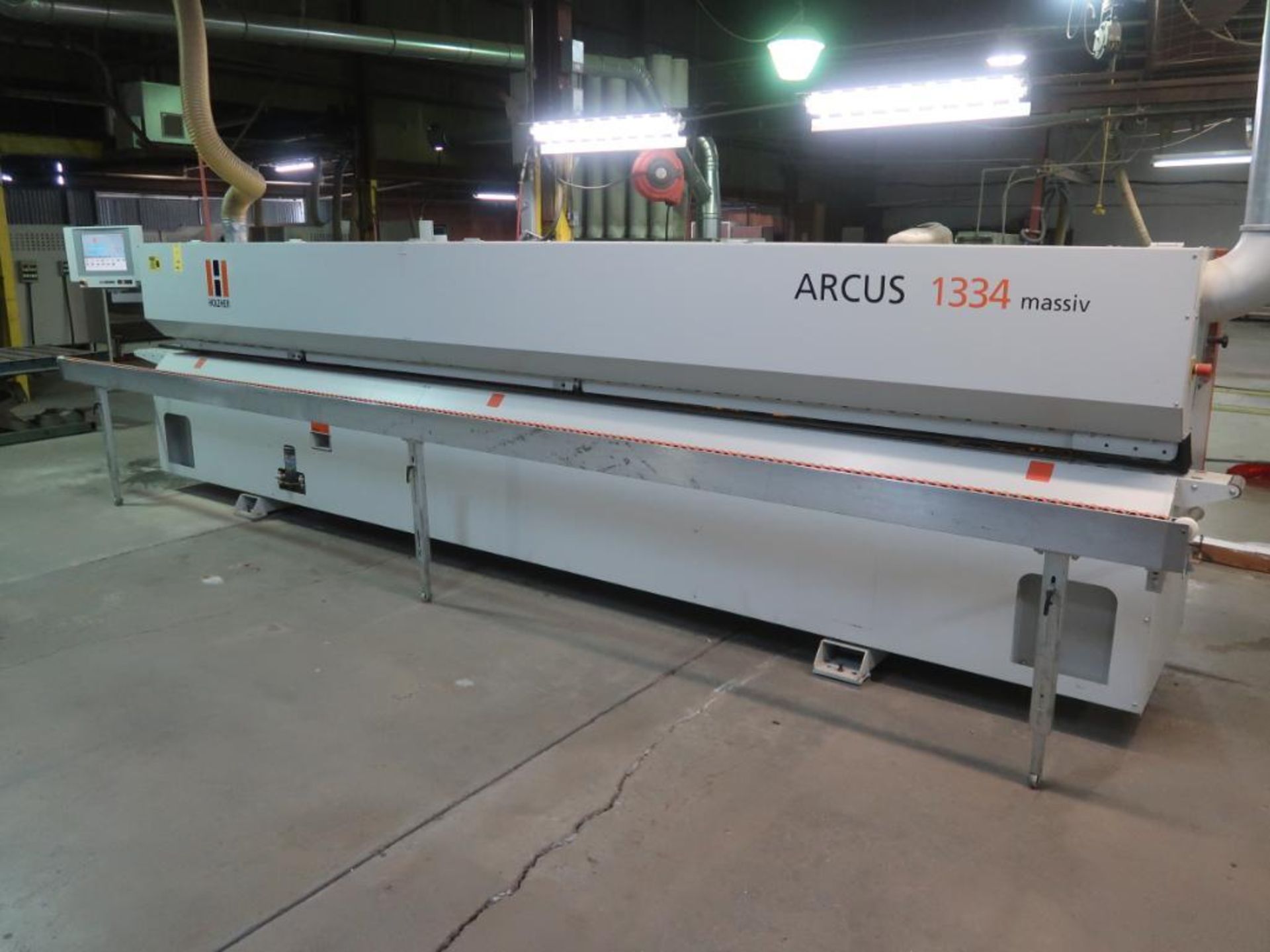 Holz Her Arcus 1334 Massiv CNC Edge Bander Model 1334VN, S/N 431/1-306 (2013), 12mm Edge Capacity, - Image 2 of 6