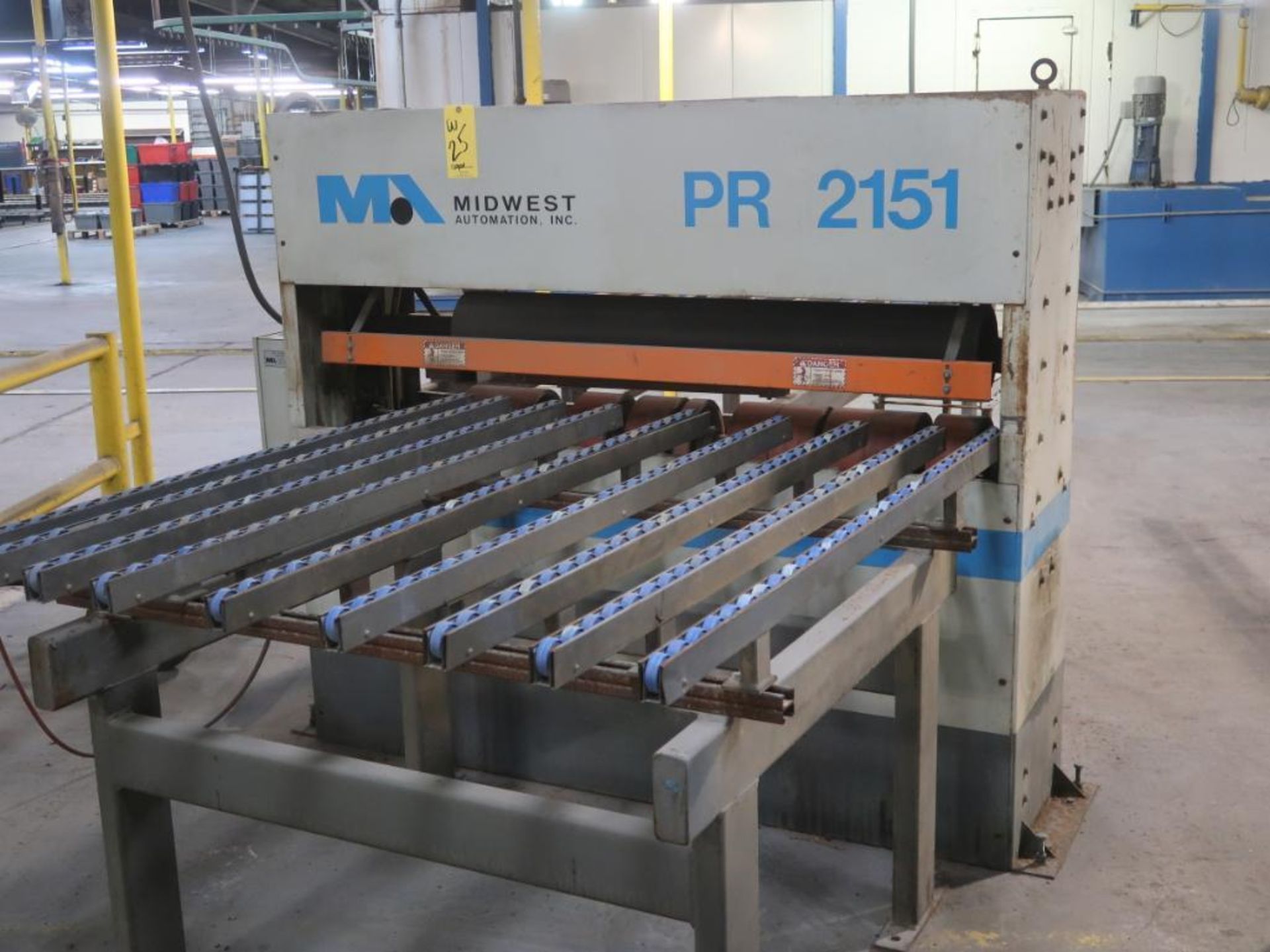 LOT: Midwest Segmented Laminating Pinch Roller, Midwest Heat Tunnel (partial), with Conveyors