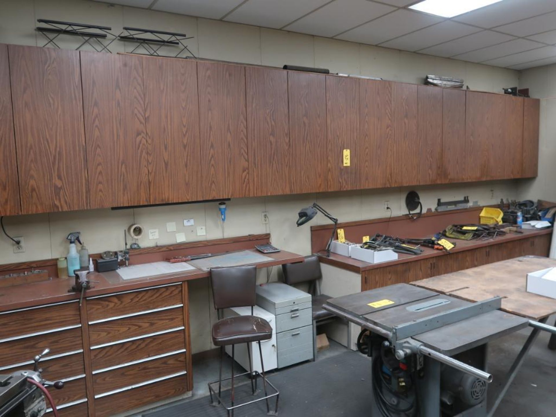 LOT: Balance of Room including Steel, Aluminum, Cabinet & Contents, Contents of Drawers, Torch - Image 3 of 5