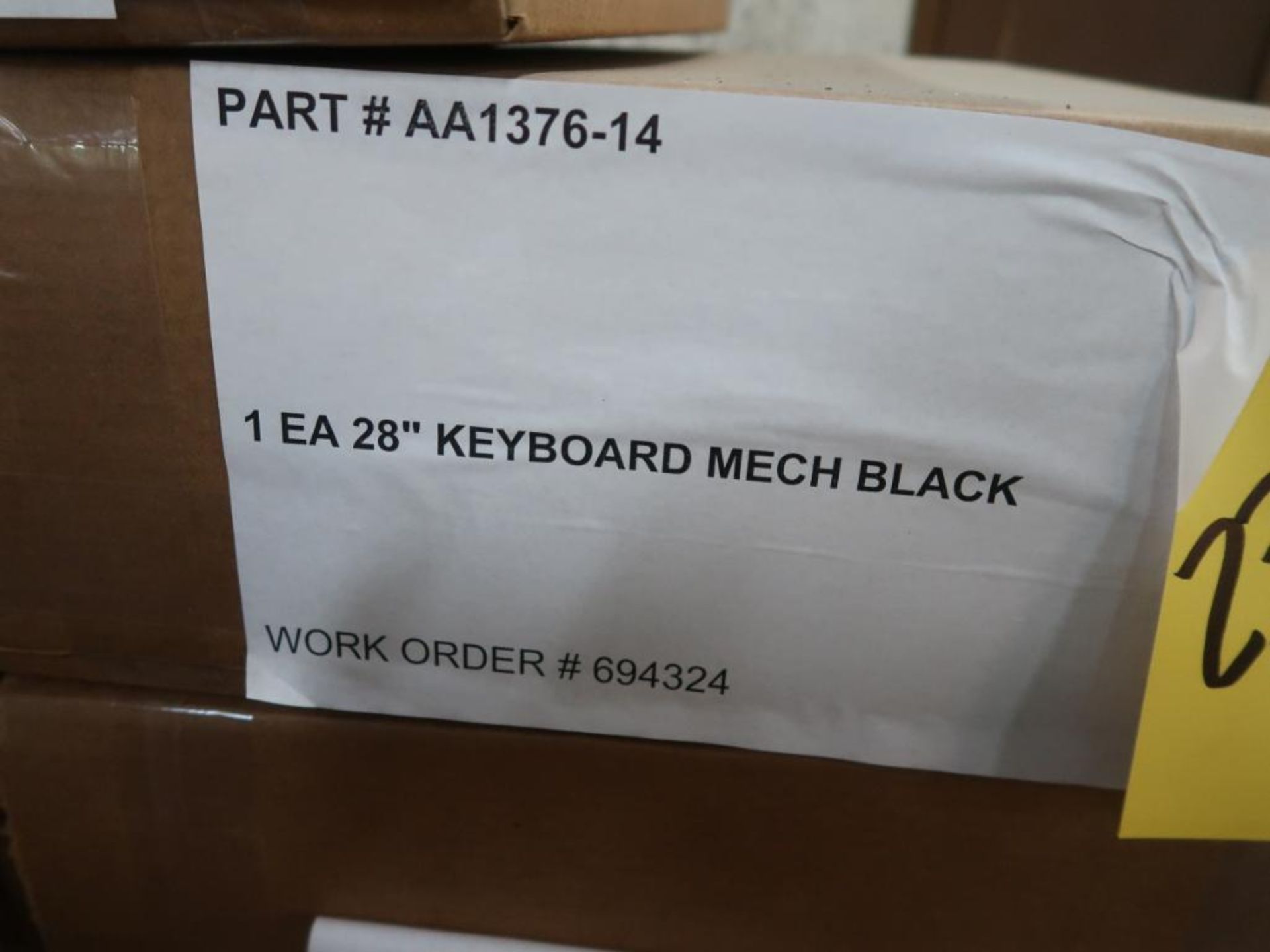 LOT: (63) Assorted Length Keyboard Mechanisms, Part #AA1392-14 - Image 4 of 5