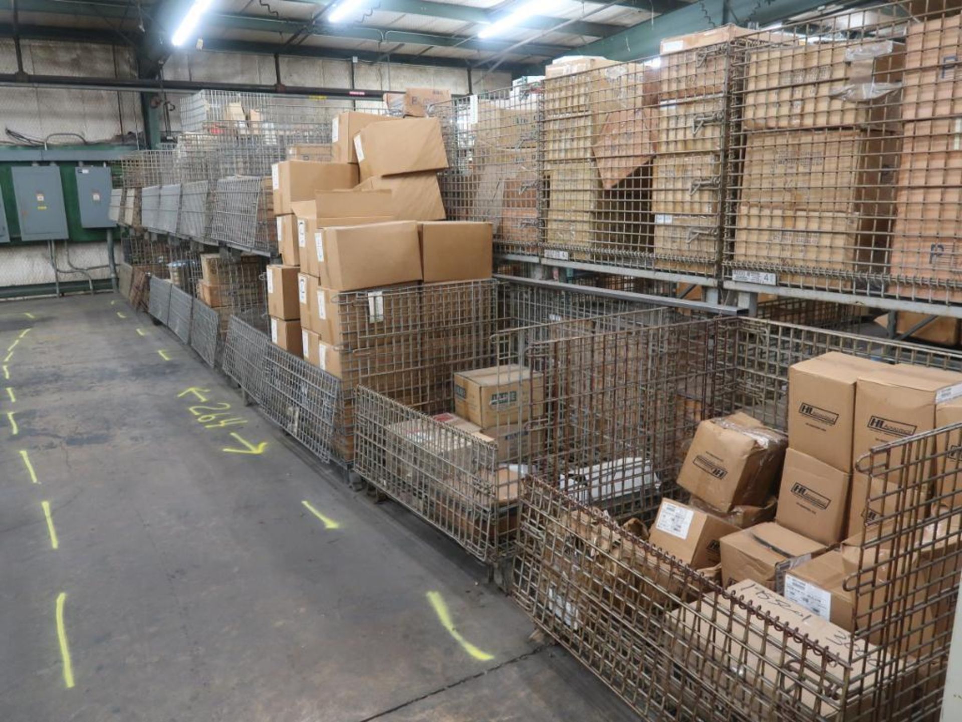 LOT: (36) 42 in. x 48 in. x 42 in. High Stackable Wire Baskets, CONTENTS NOT INCLUDED - Image 2 of 2