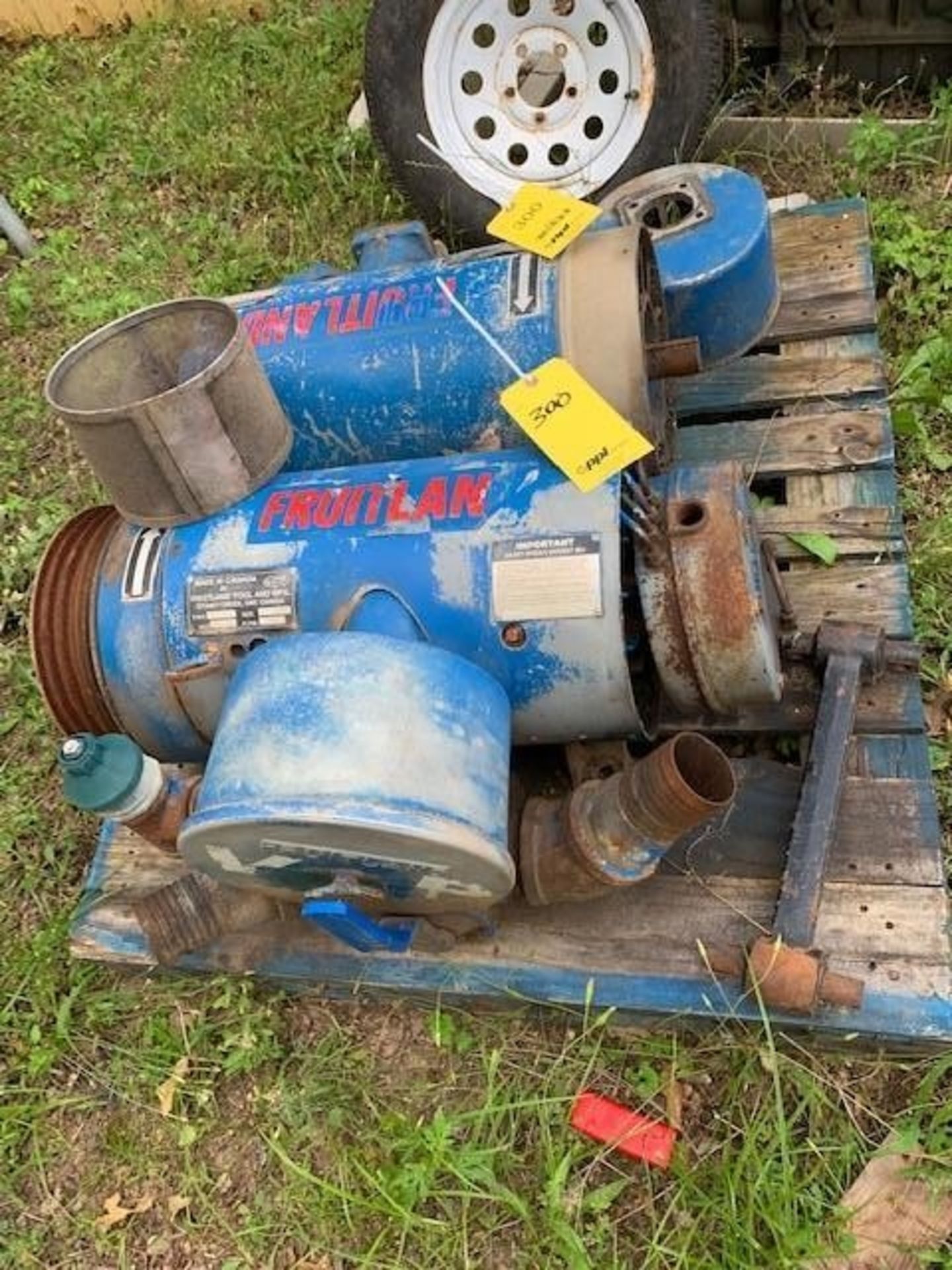LOT: (4) Fruitland Vacuum Pump, Need Repair - Image 2 of 2