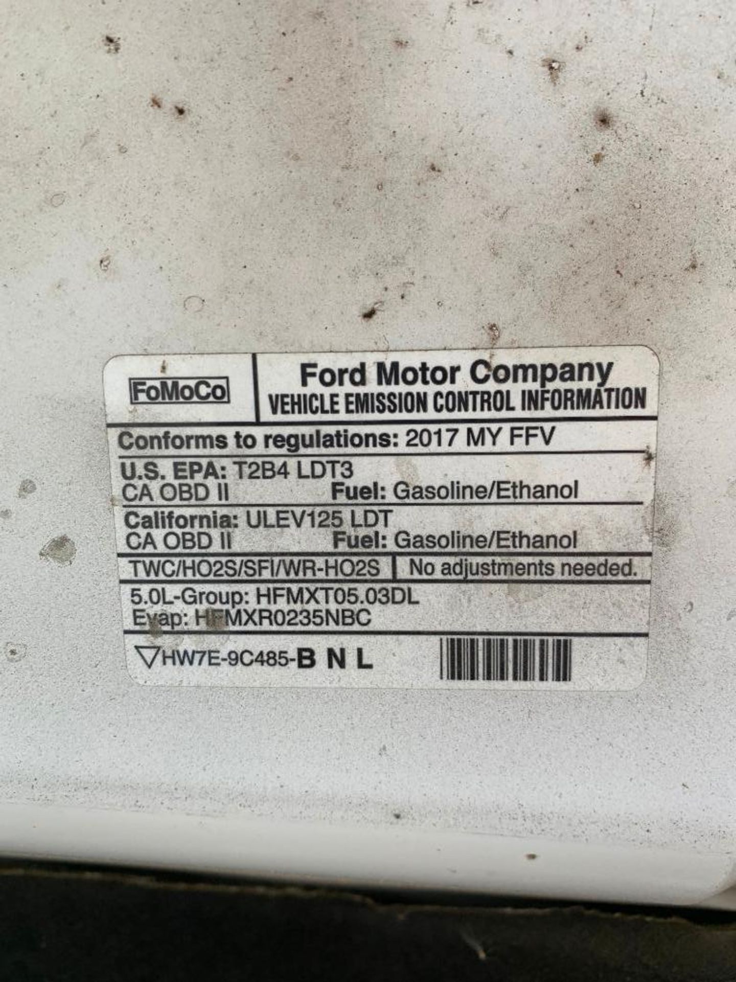 2017 Ford F150 Pick Up VIN#1FTEW1EF2HKD87996 42332 (indicated miles) - Image 6 of 6