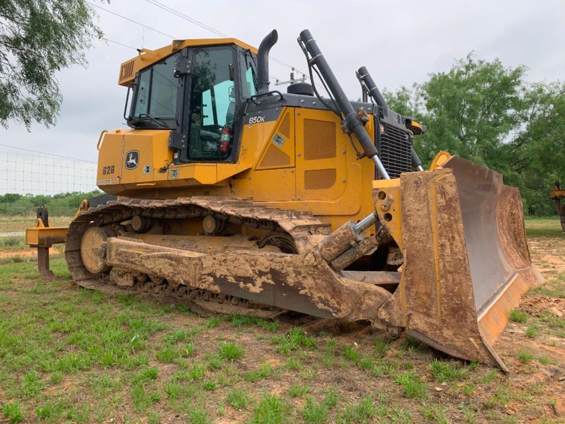 2015 John Deere 850K WT Dozer, VIN 1T0850KXKHF306461, Semi-U Blade, John Deere Rippers, 1727 hours (