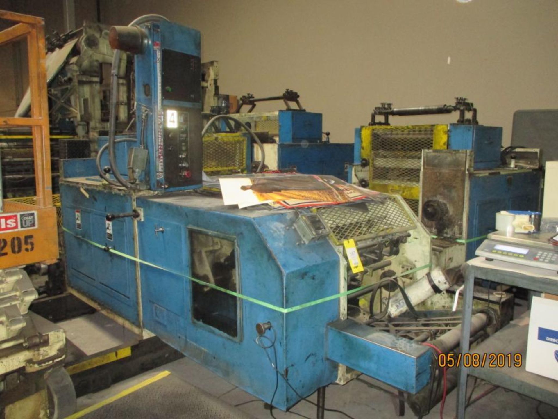 LOT: Spare Harris Web Press Equipment on (6) Pallets (not installed - buyers are encouraged to