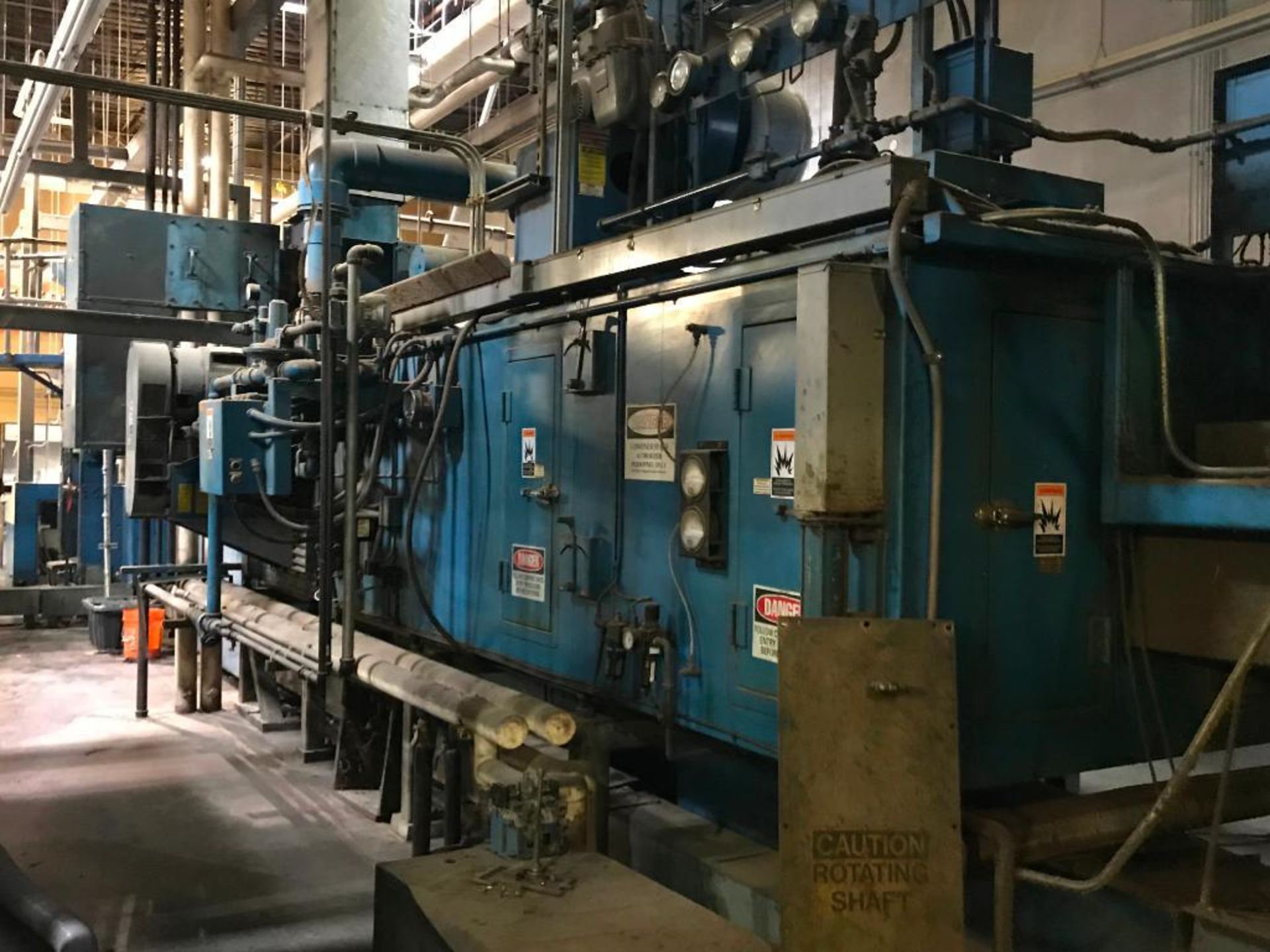 Goss C500 21 in. x 40 in. 4-Unit Heatset Web Offset Press Line consisting of: Butler L40ED - Image 7 of 15