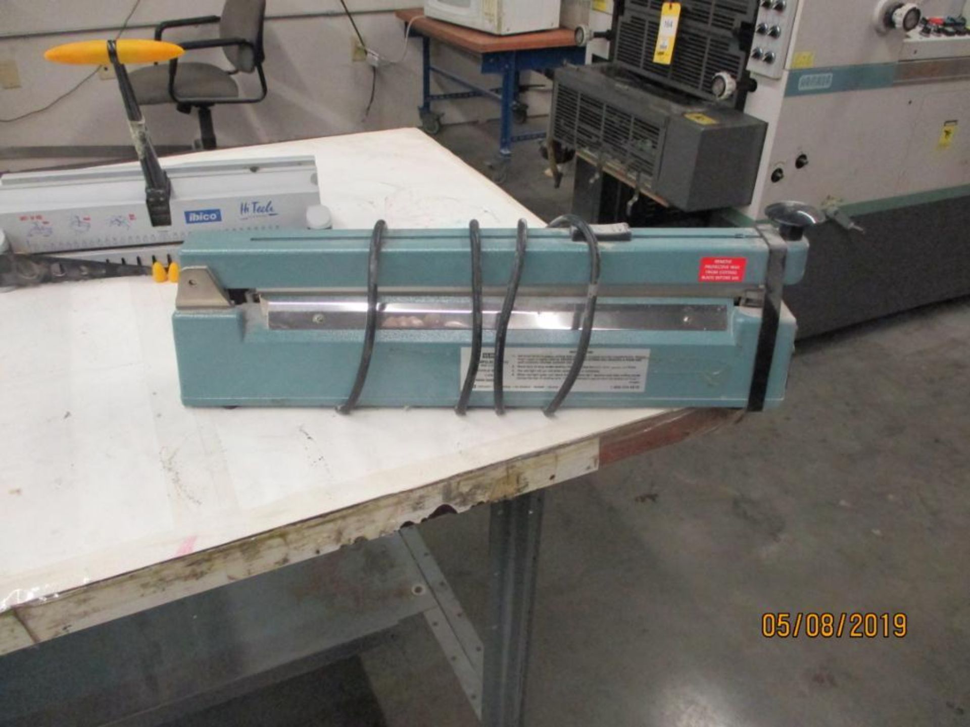 LOT: Assorted Equipment including Ibico Wire Binder, Martin Yale EX5100 Express Tabber, - Image 5 of 5