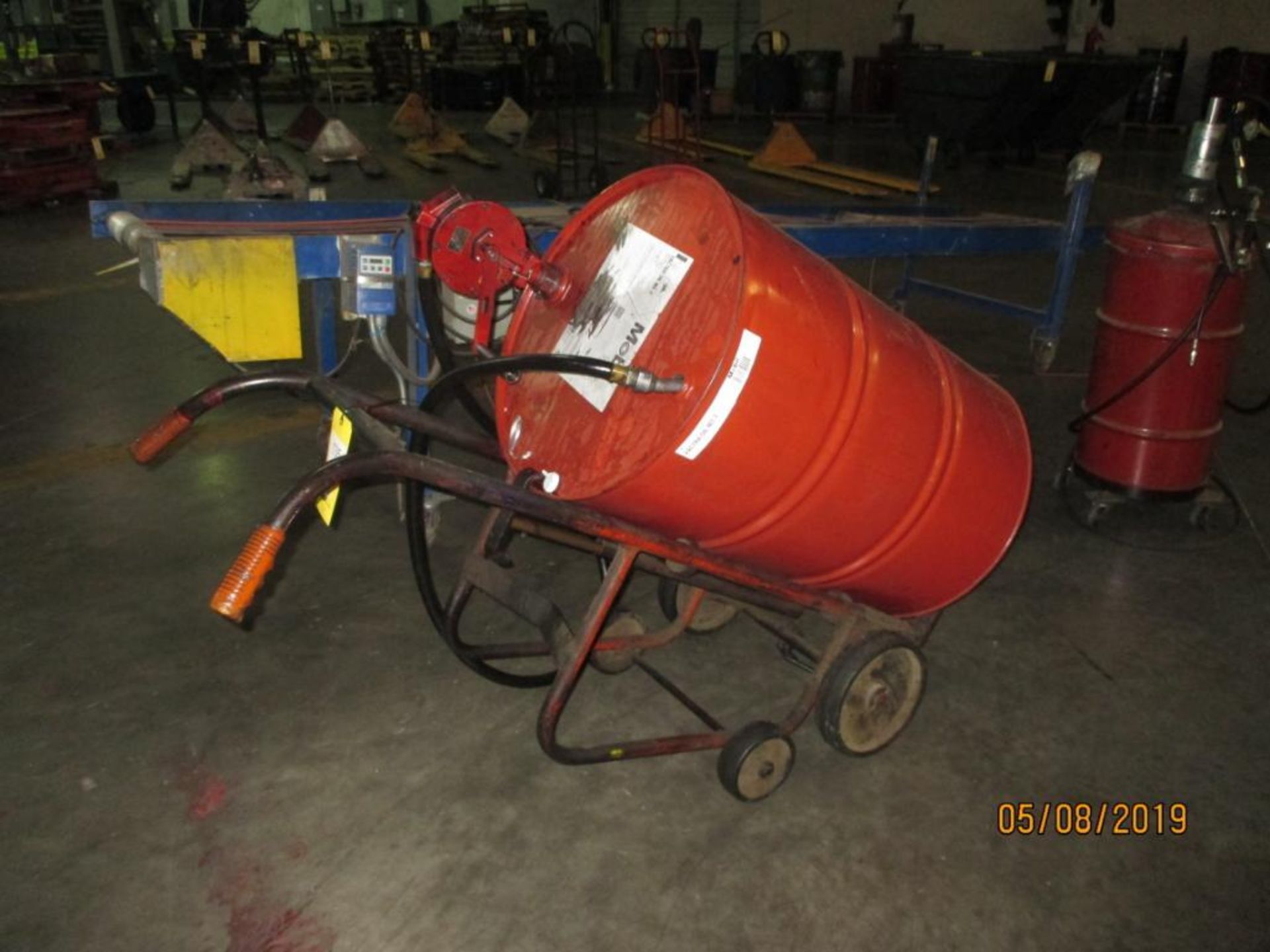 Barrel Cart with Fill-Rite Hand Pump - Image 2 of 2