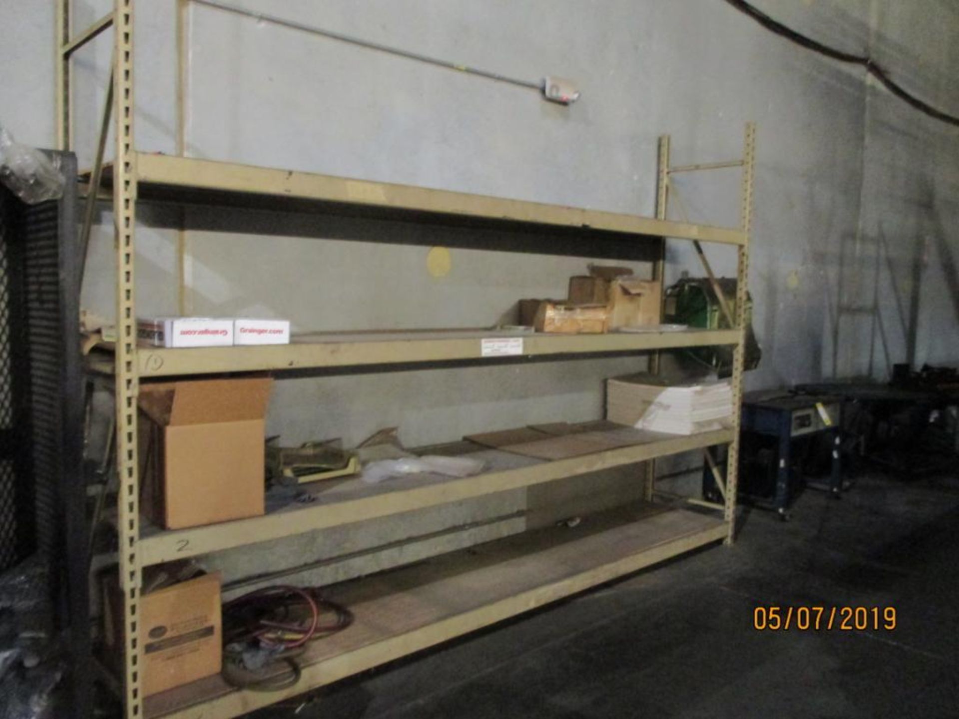 LOT: (2) Sections 8 ft. Wide x 2 ft. Deep x 8 ft. High 4-Shelf Rack - Image 2 of 2