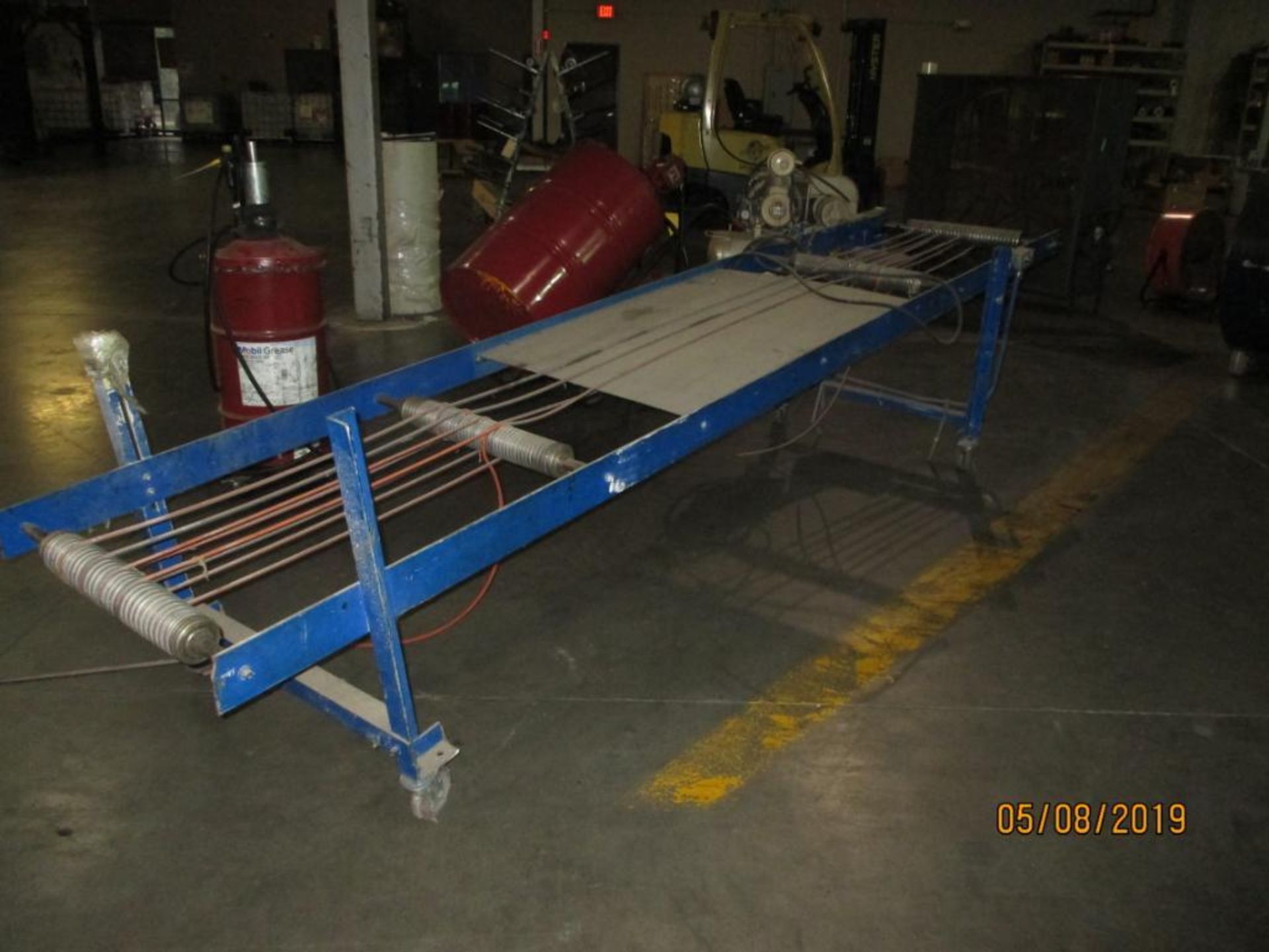 Mfr. Unknown 30 in. Wide x 10 ft. Long 3-Strand Conveyor, Variable Speed Control - Image 2 of 2