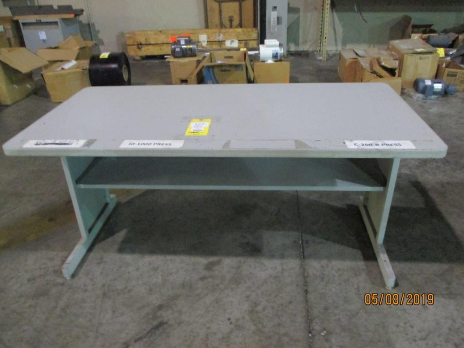 LOT: (2) Work Tables