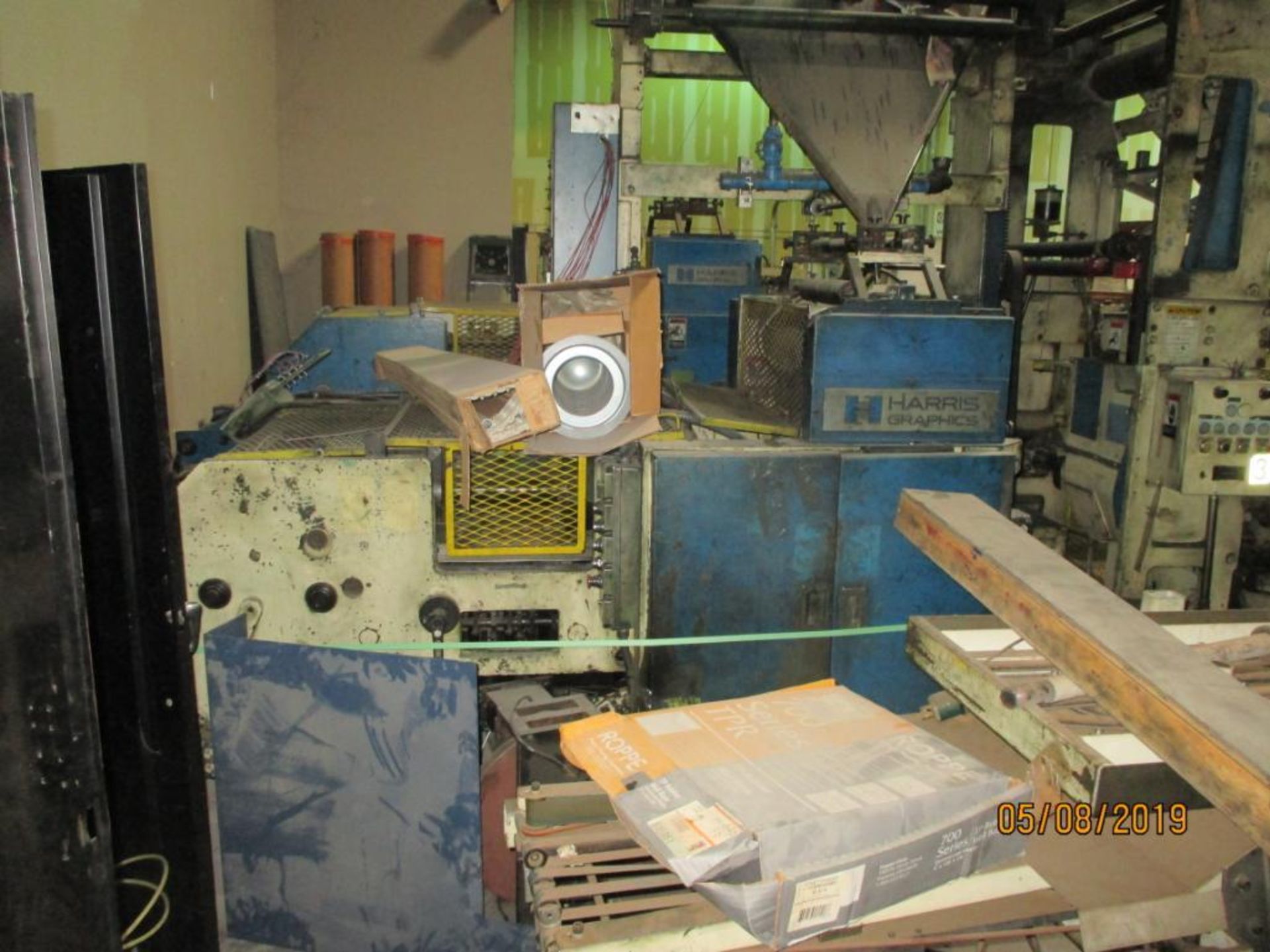 LOT: Spare Harris Web Press Equipment on (6) Pallets (not installed - buyers are encouraged to - Image 4 of 4