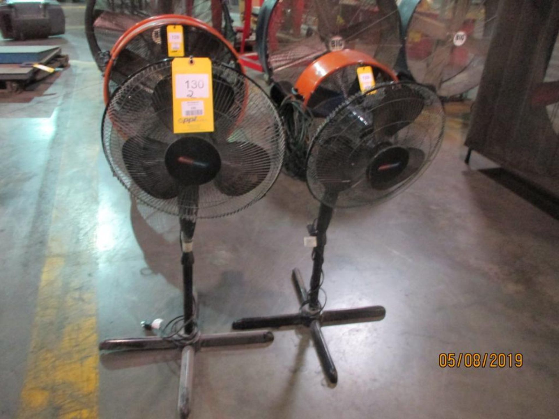 LOT: (2) Climate Keepers 16 in. Shop Fans