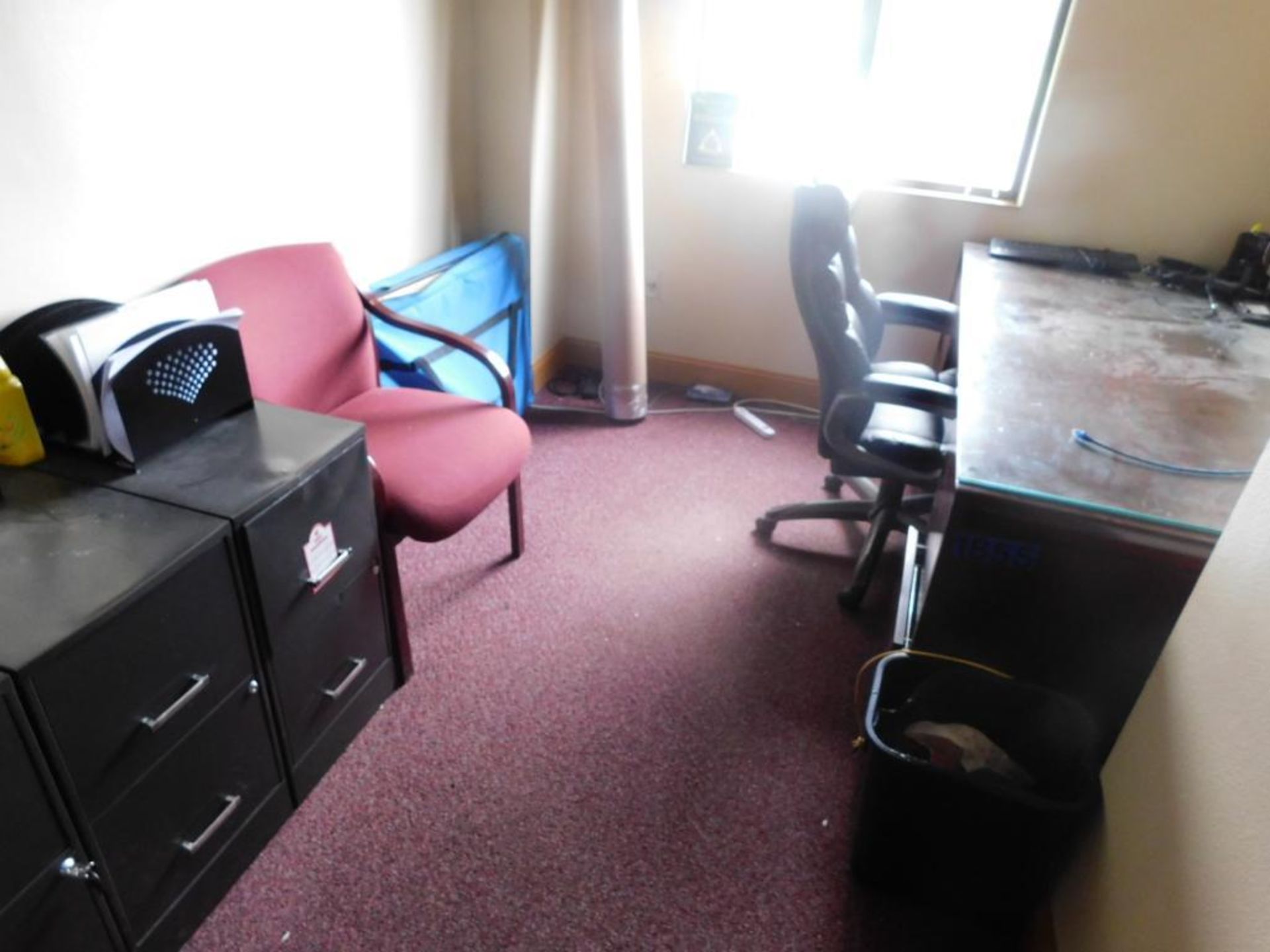 LOT: Contents of (4) Offices including (6) Desks, (6) Chairs, Assorted File Cabinets - Image 4 of 4