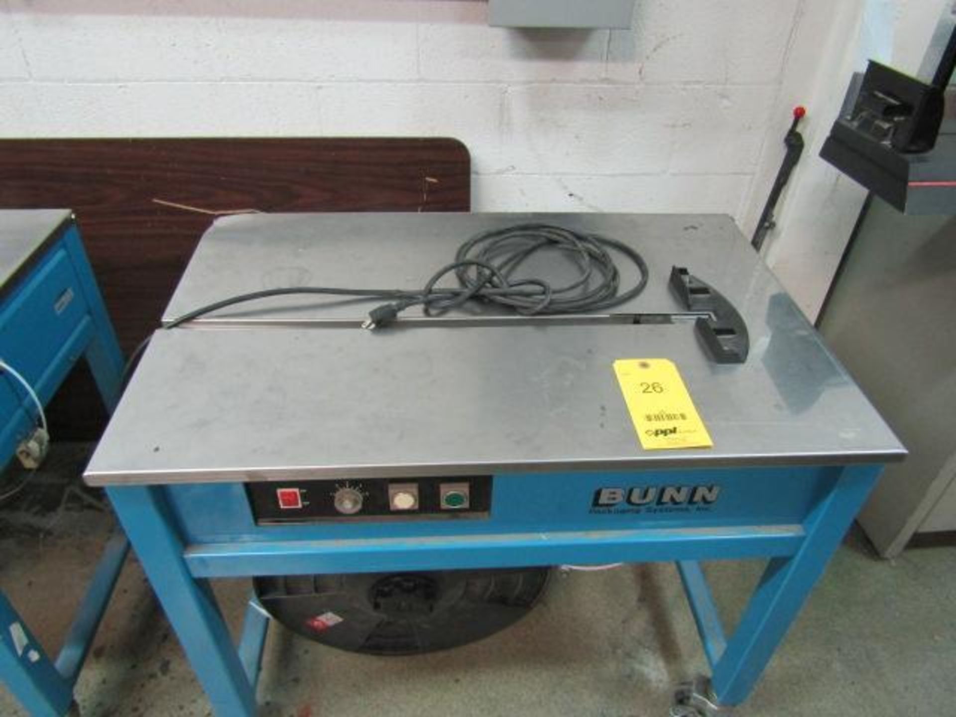 Bunn Strapping Machine, S/N 61023970 - Image 2 of 4