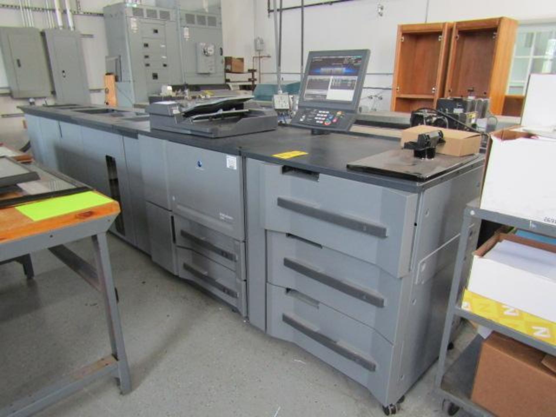 2011 Konica Minolta BizHub 1200 Black & White Copier, 120 PPM, 3,000,000 Monthly Volume Capacity, (2