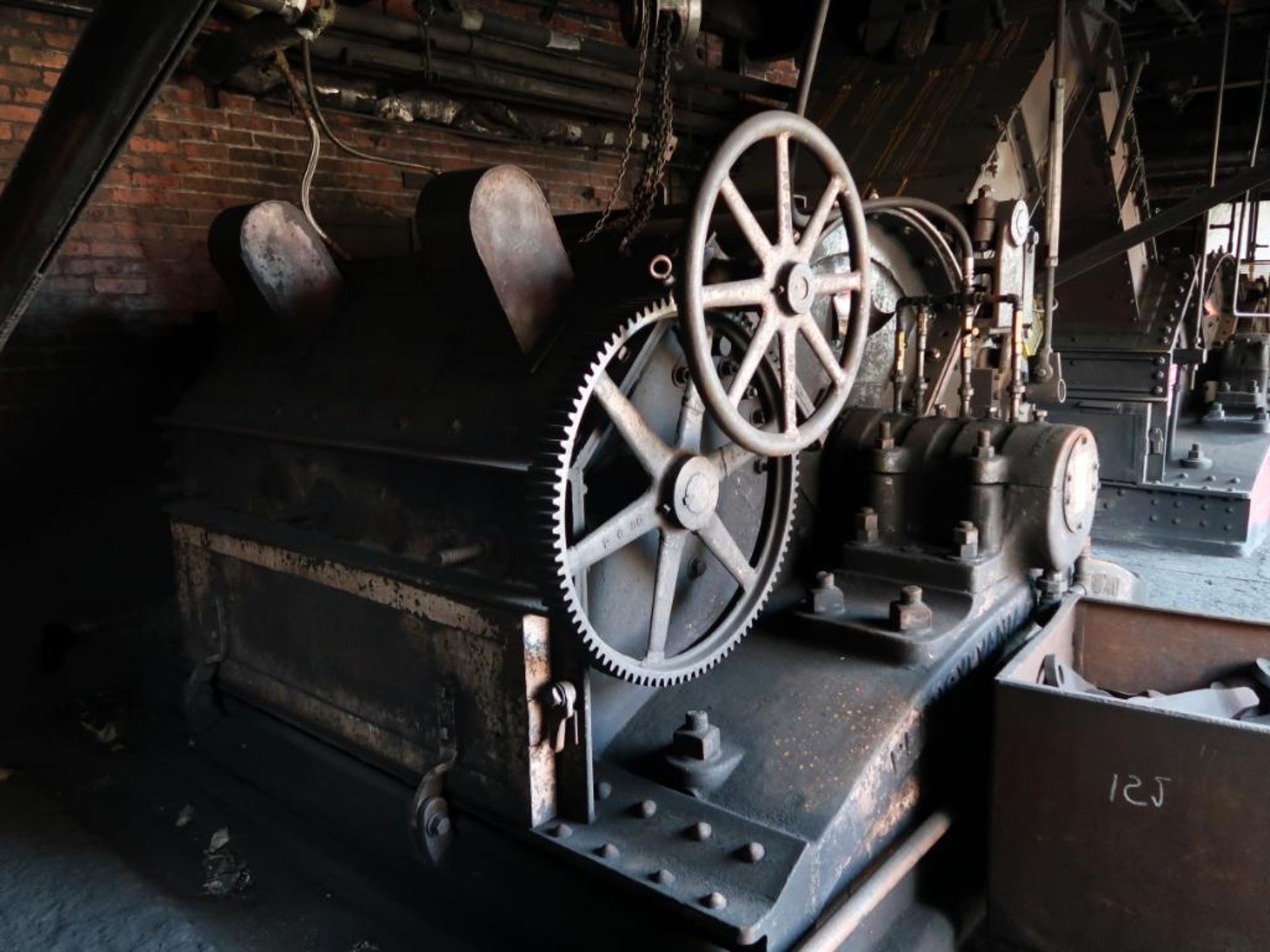 LOT: (2) Pennsylvania Crusher Co. Hammer Mill Pulverizers, Overhead Feed Hopper, Bottom Discharge, - Image 3 of 6