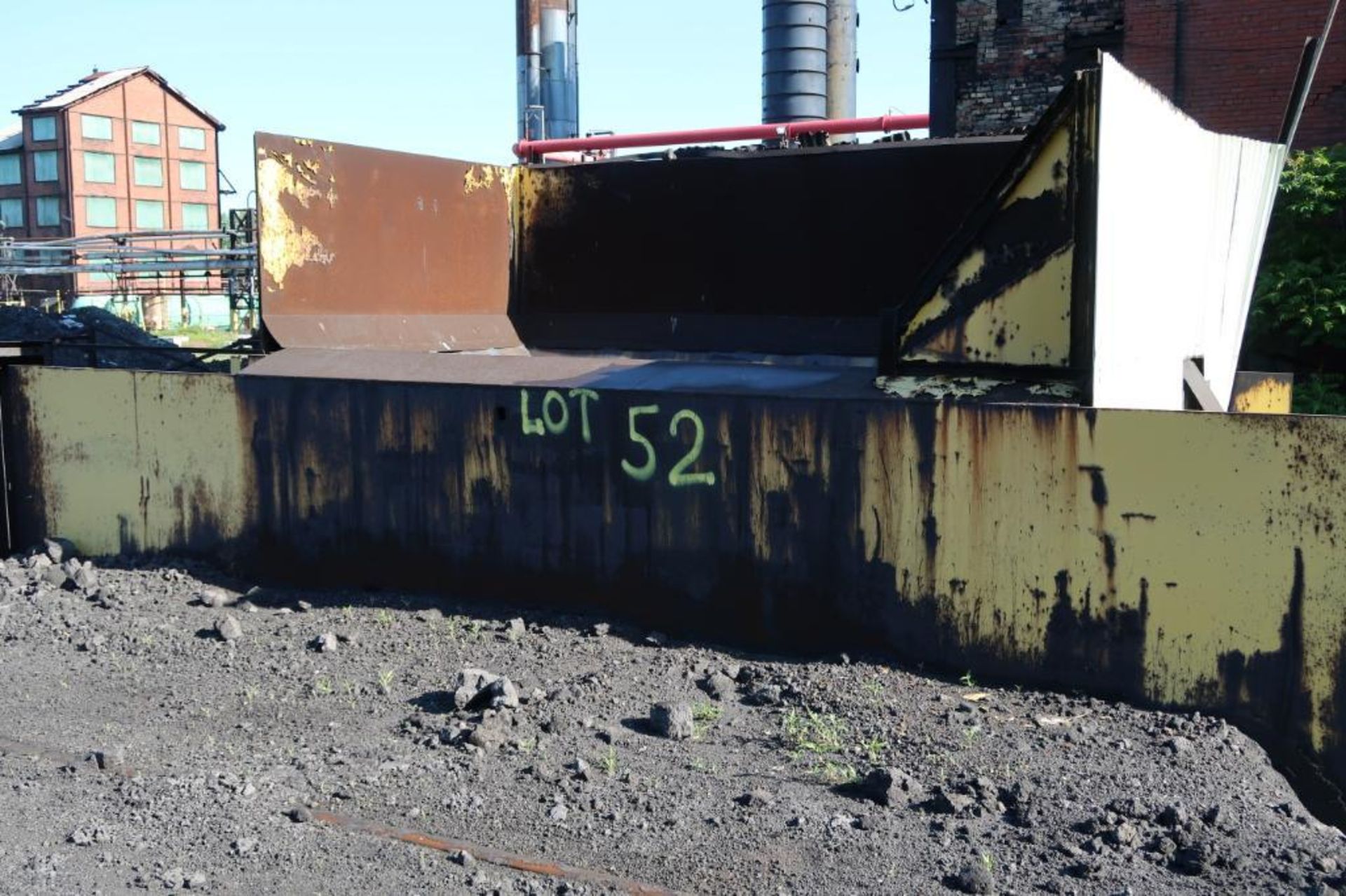 Assorted Power Troughed Belt Transfer Conveyors Inclined, Overhead, Rail Car Loading Stations, - Image 10 of 11