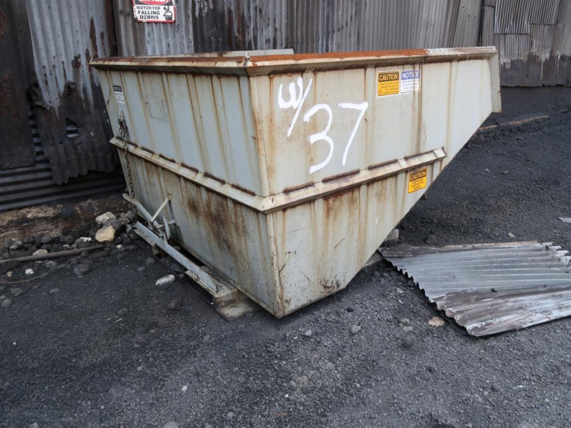 LOT: (2) 4 Yard Self Dumping Hopper - Image 2 of 2